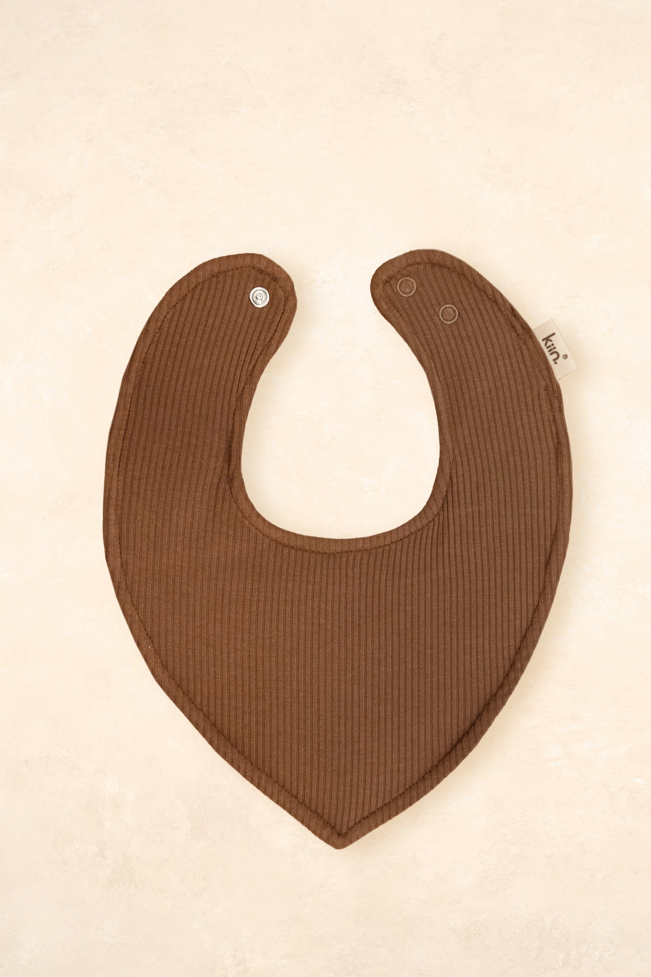 Dribble Bib Dribble Bibs Kiin ® Chocolate (Rib) 