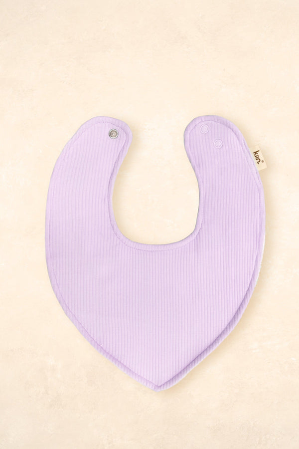 Dribble Bib Dribble Bibs Kiin ® Lilac (Rib) 