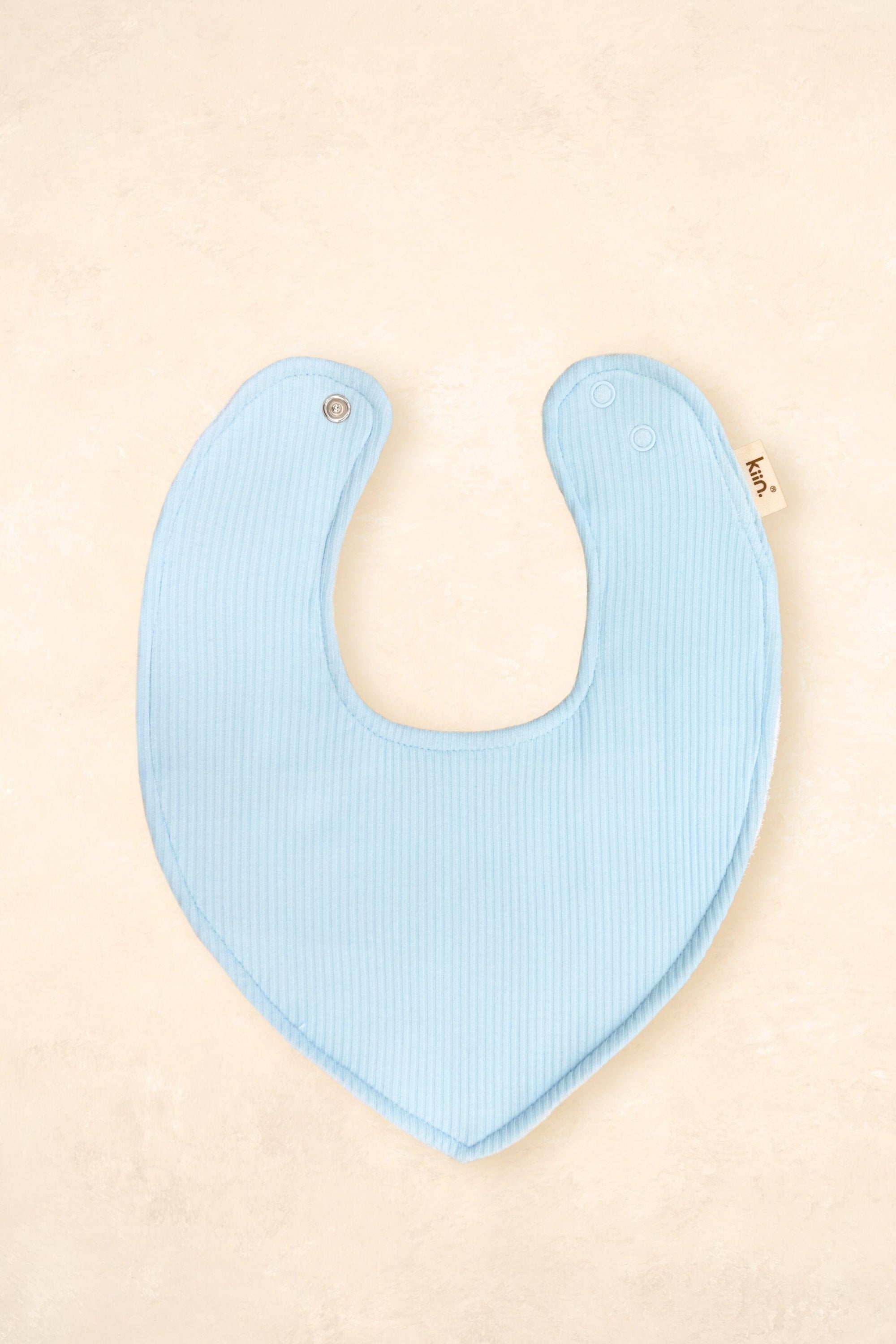 Dribble Bib Dribble Bibs Kiin ® Pastel Sky (Rib) 