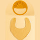 Dribble Bib + Teether Bundle Bundles Kiin ® Golden Tan Copper 