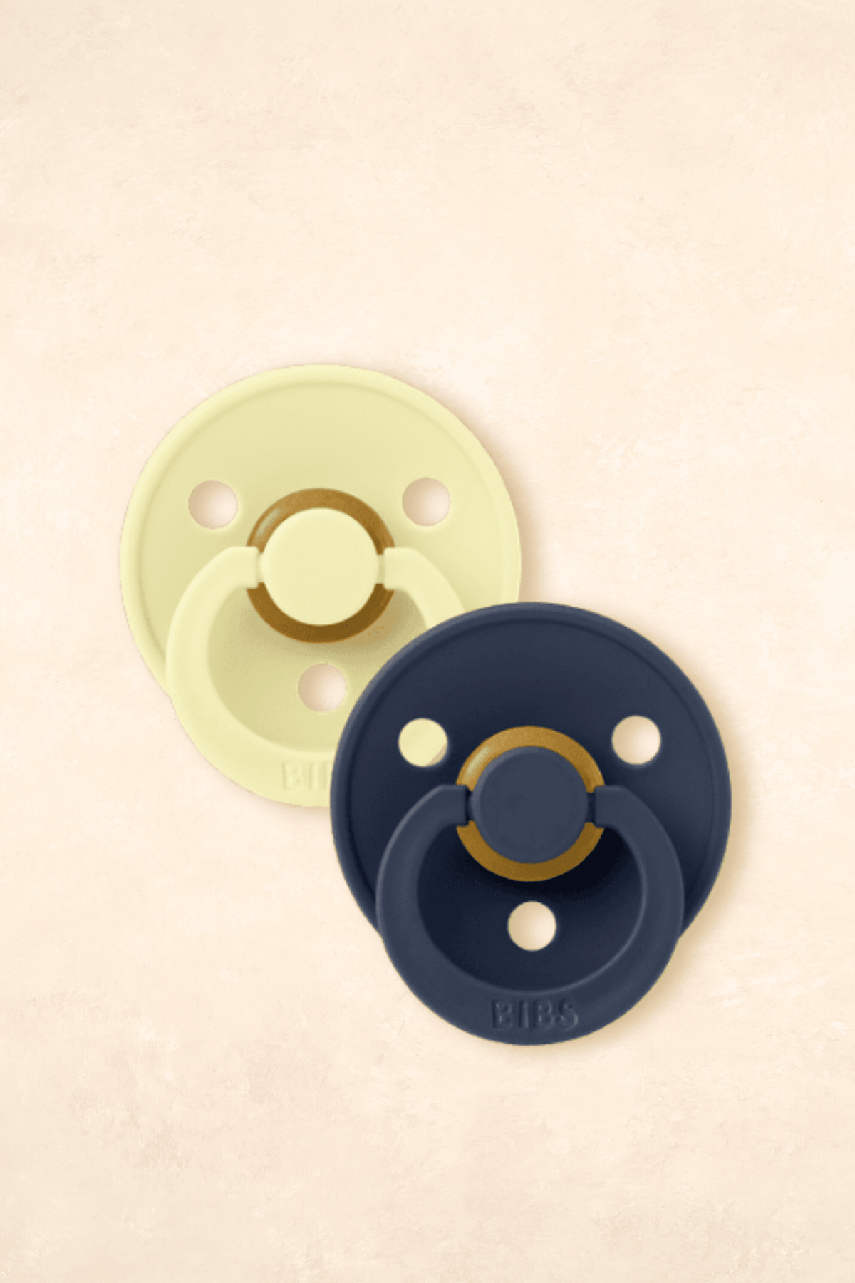 Dummies - Twin Pack Dummies + Teethers BIBS Size 1 Luna/Deep Space 