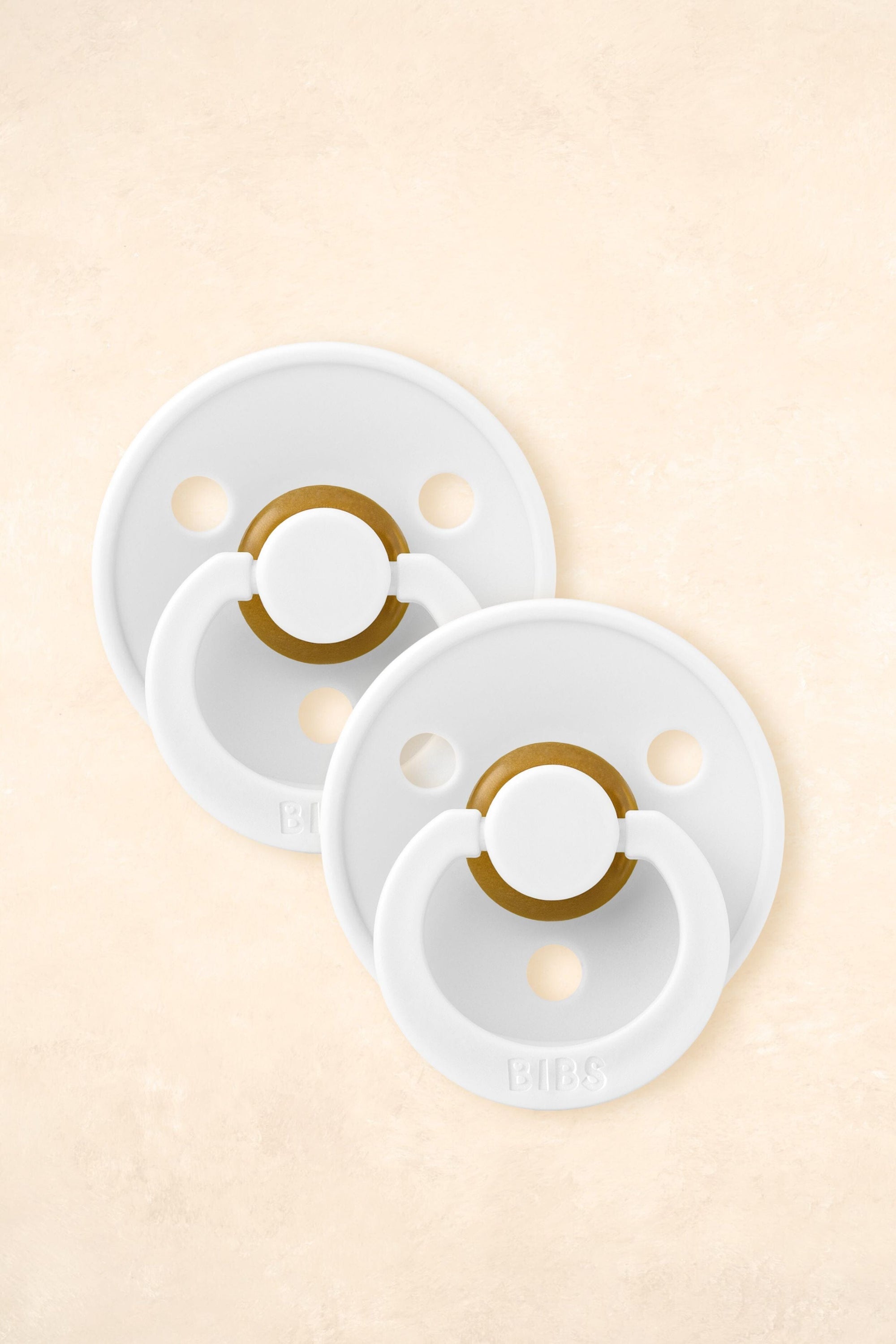 Dummies - Twin Pack Dummies + Teethers BIBS Size 1 White 