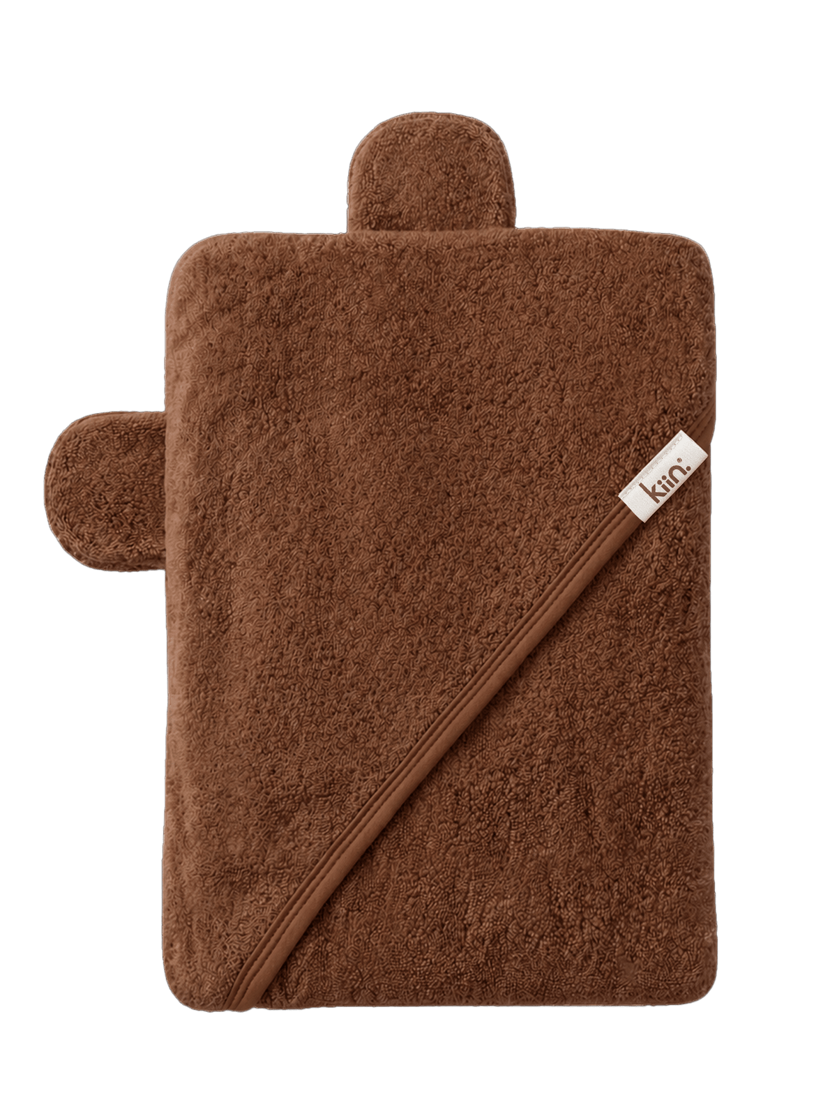 Hooded Towel - Chocolate Towels + Wash Cloths Kiin ® 