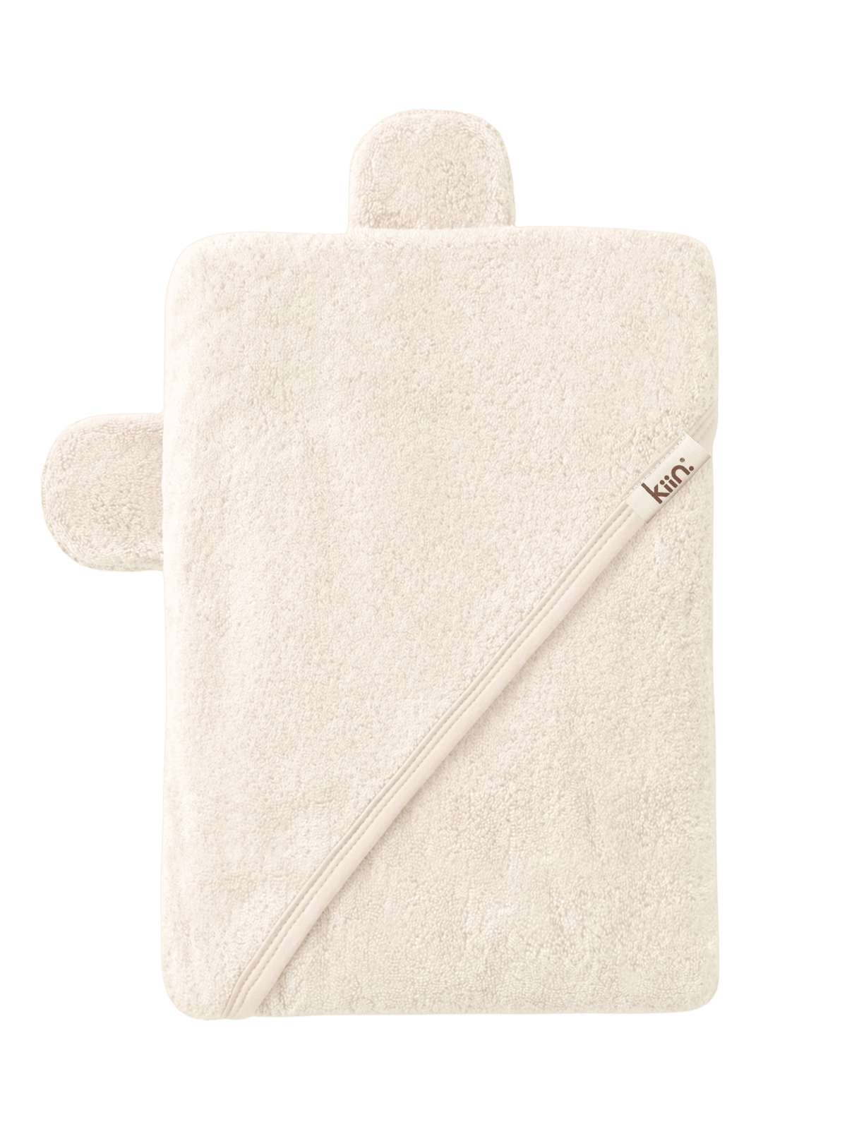 Hooded Towel - Ivory Towels + Wash Cloths Kiin ® 