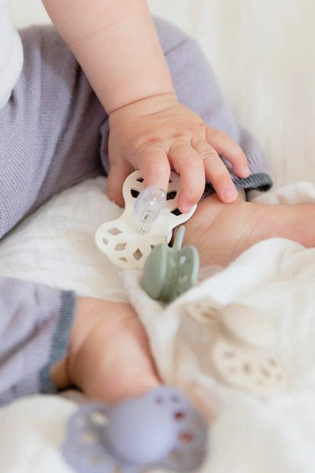 Infinity Symmetrical Dummies Silicone - Twin Pack Dummies + Teethers BIBS 