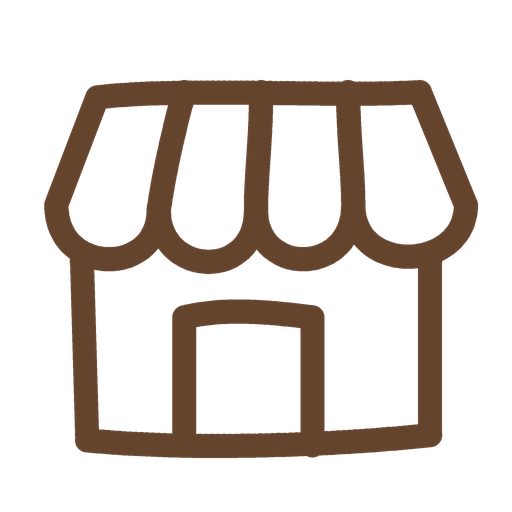 Hand-drawn Kiin shopfront