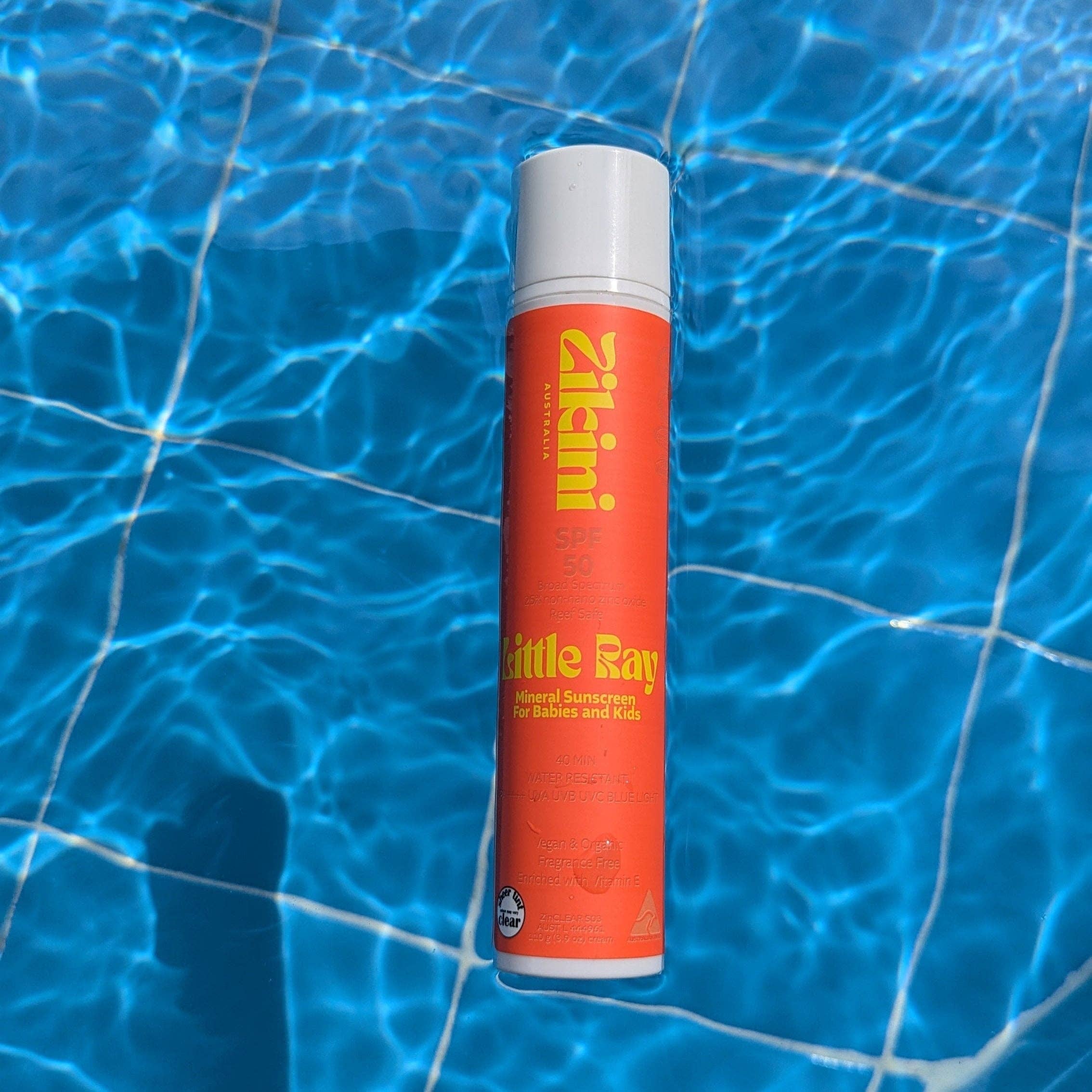 Little Ray SPF50 Mineral Sunscreen Zikini Australia 