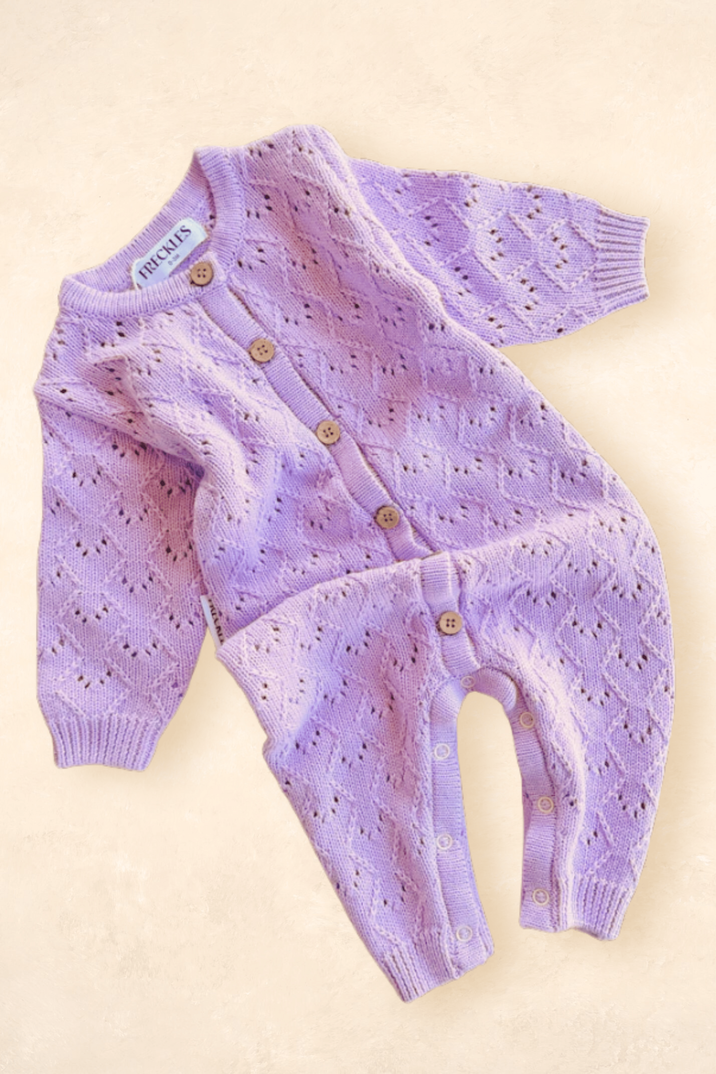 Mila Pointelle Full Romper | Aster Clothing FRECKLES the label 