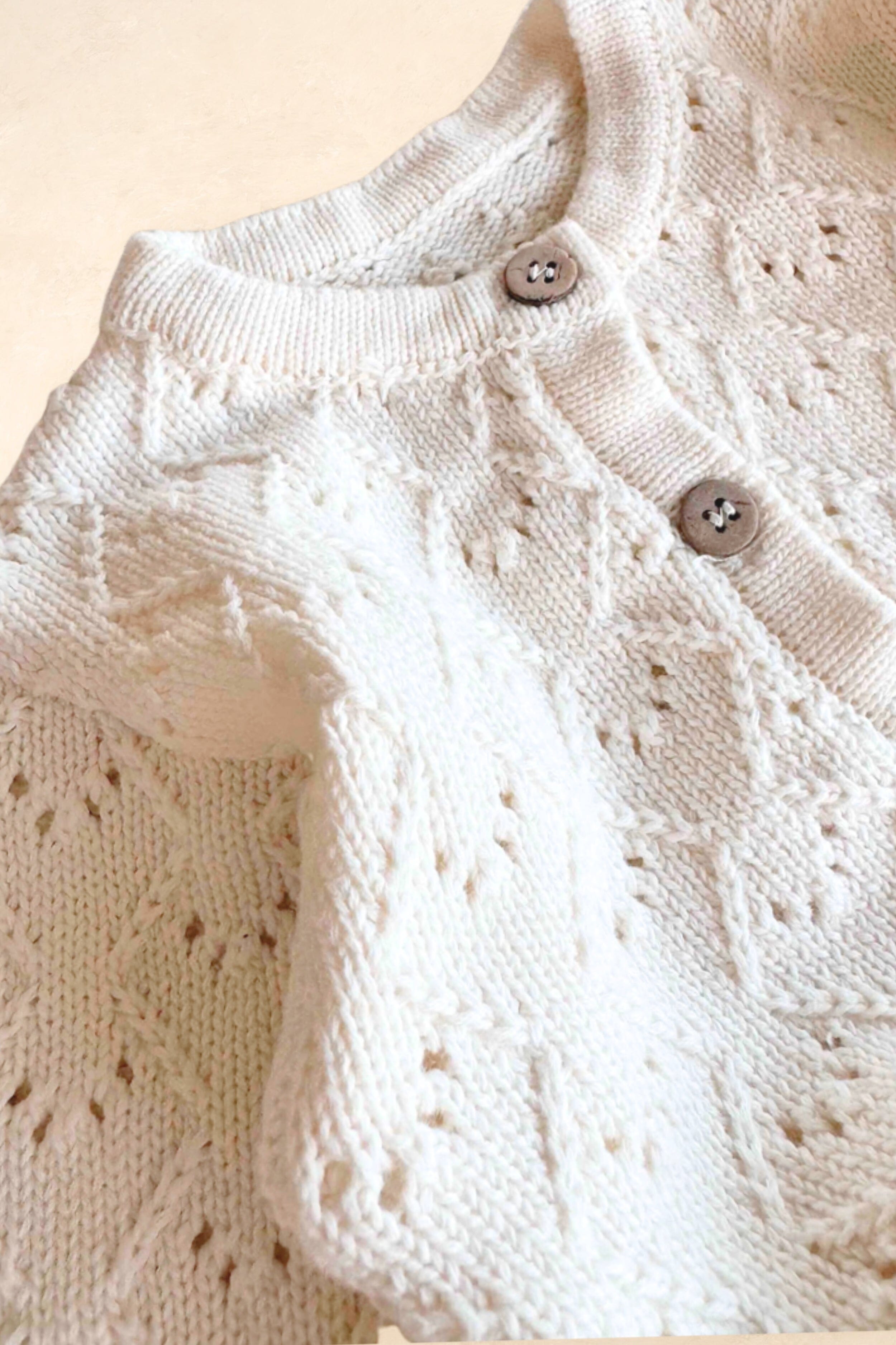 Mila Pointelle Full Romper Clothing FRECKLES the label 