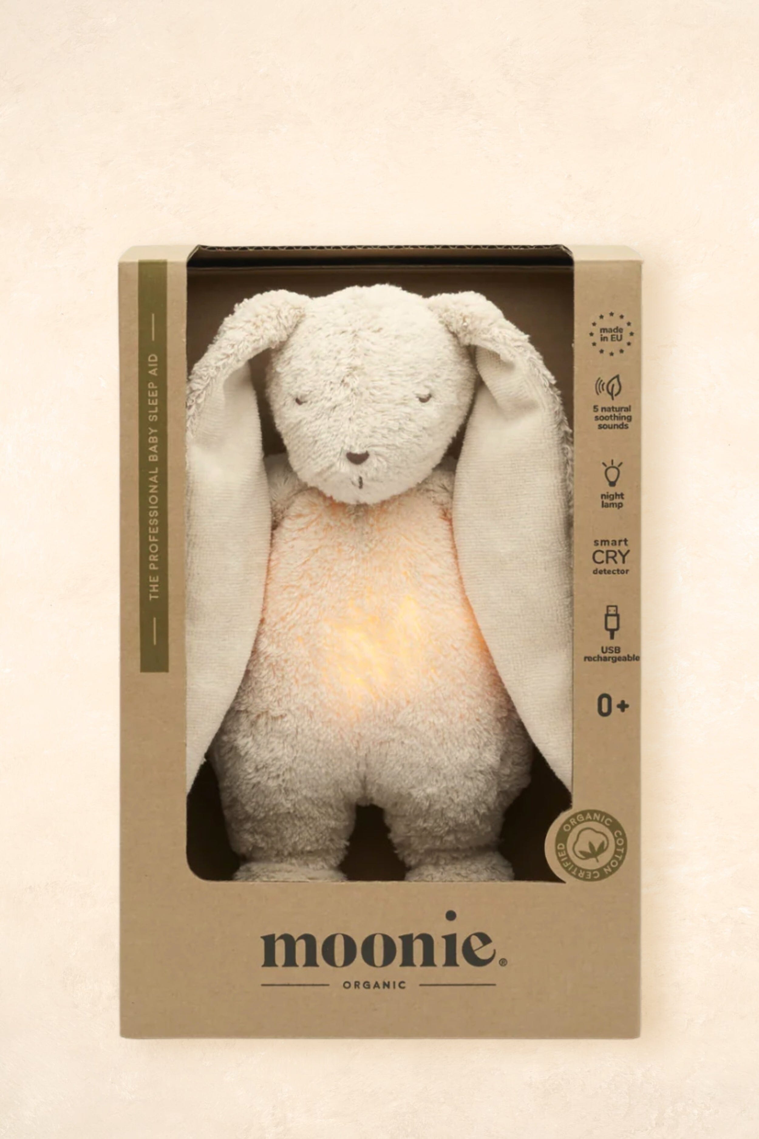 Moonie Organic Humming Bear/Bunny Toys Moonie 
