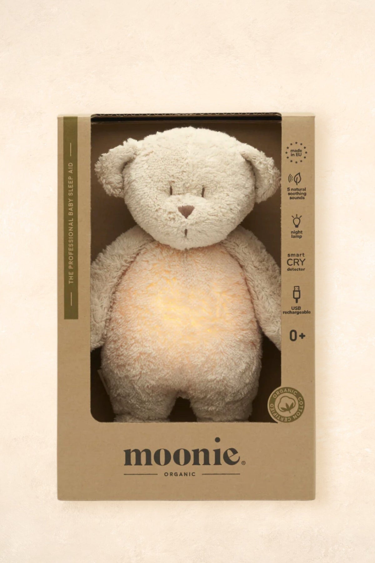 Moonie Organic Humming Bear/Bunny Toys Moonie 