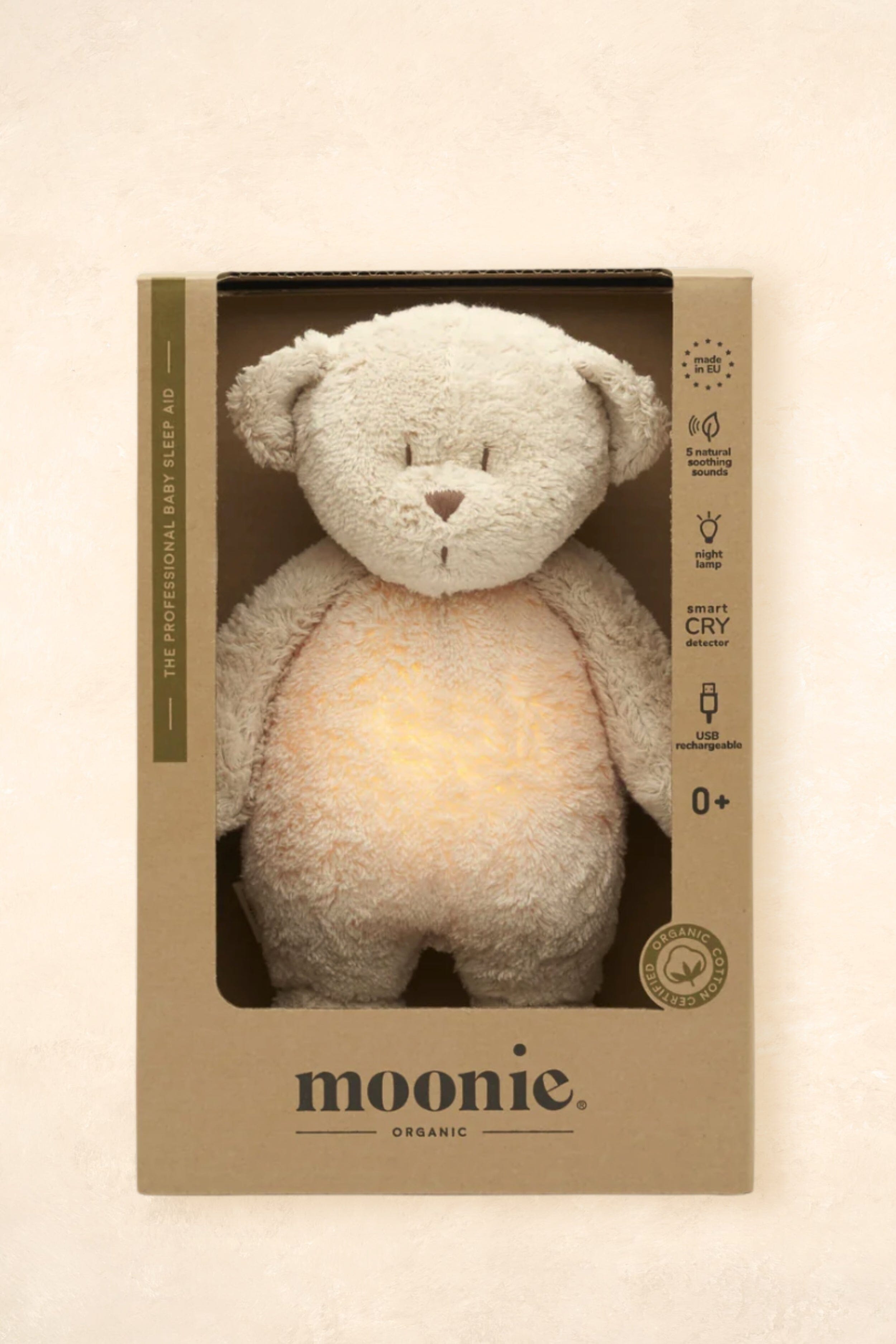 Moonie Organic Humming Bear/Bunny Toys Moonie 