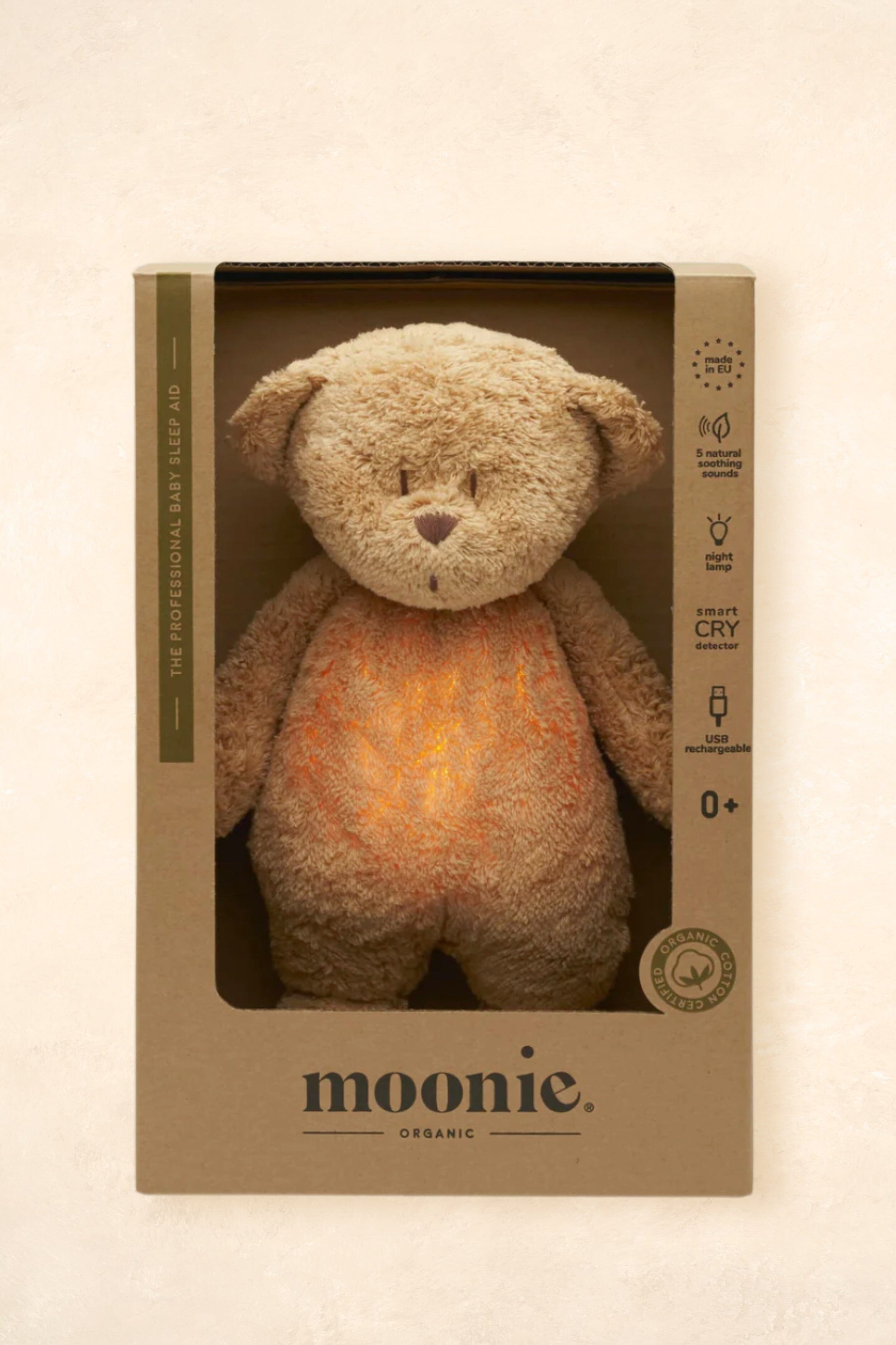 Moonie Organic Humming Bear/Bunny Toys Moonie 