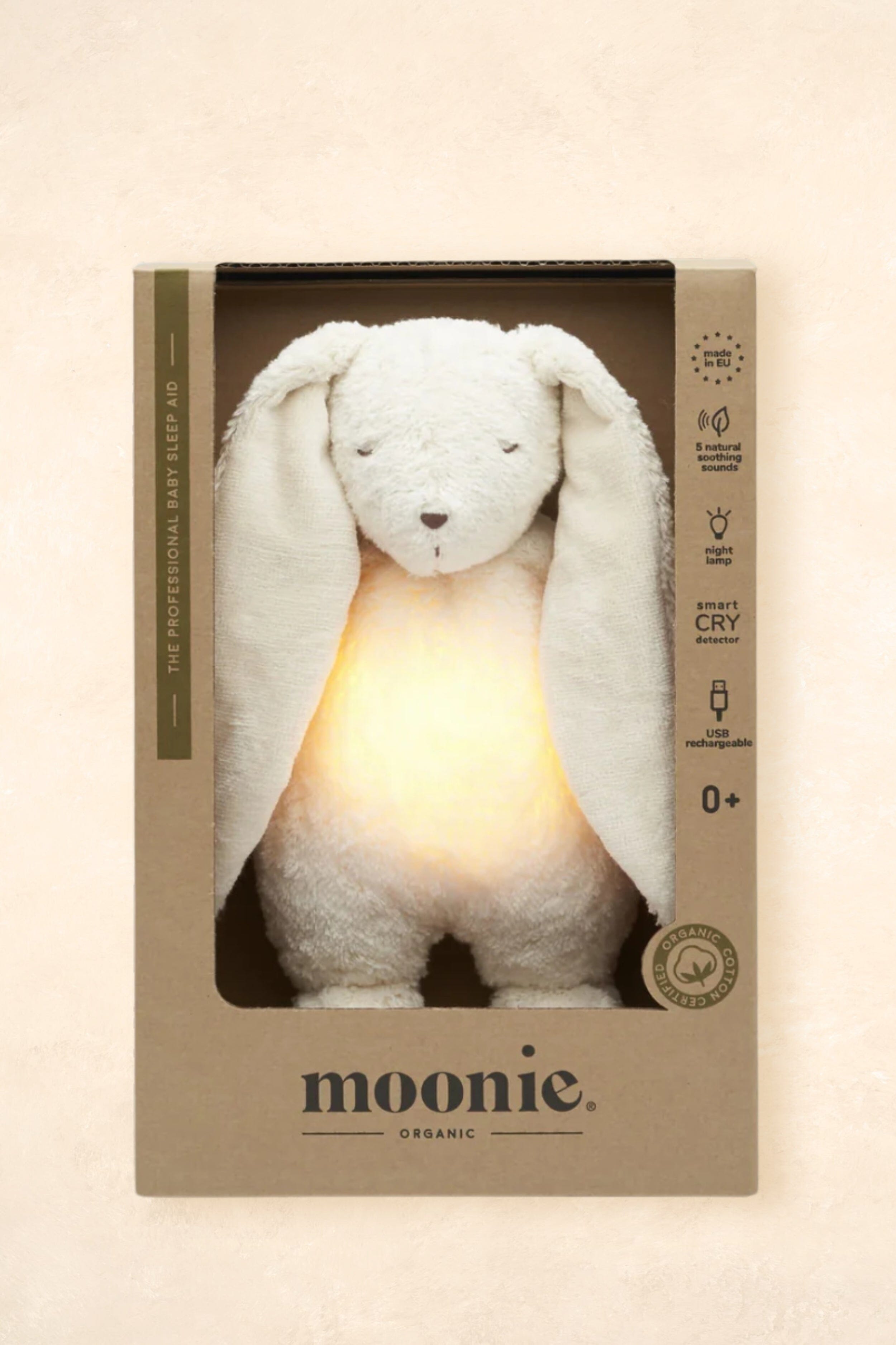 Moonie Organic Humming Bear/Bunny Toys Moonie 