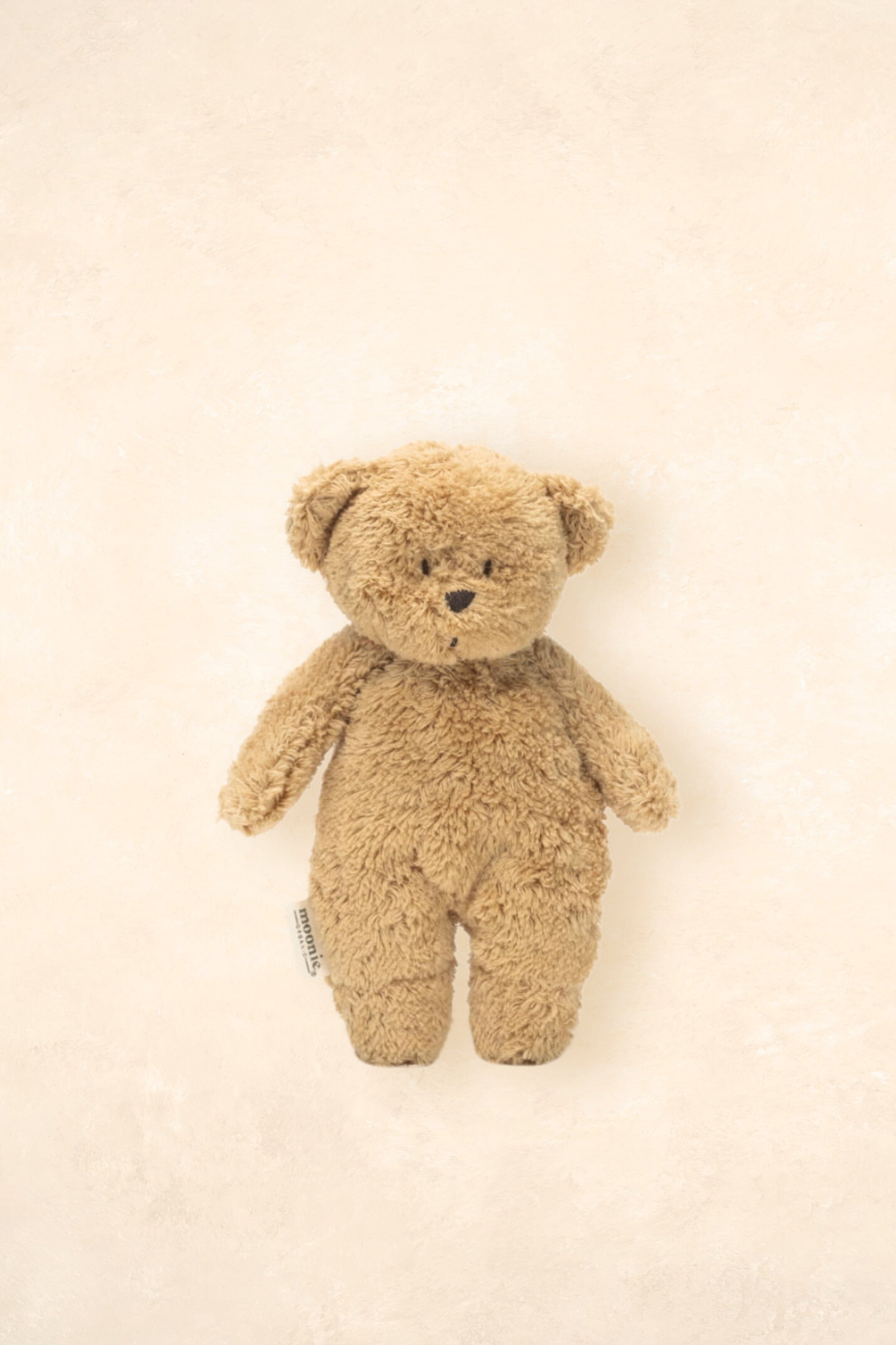 Moonie Organic Sensory Little Plush Toys Moonie Little Bear Cappuccino 