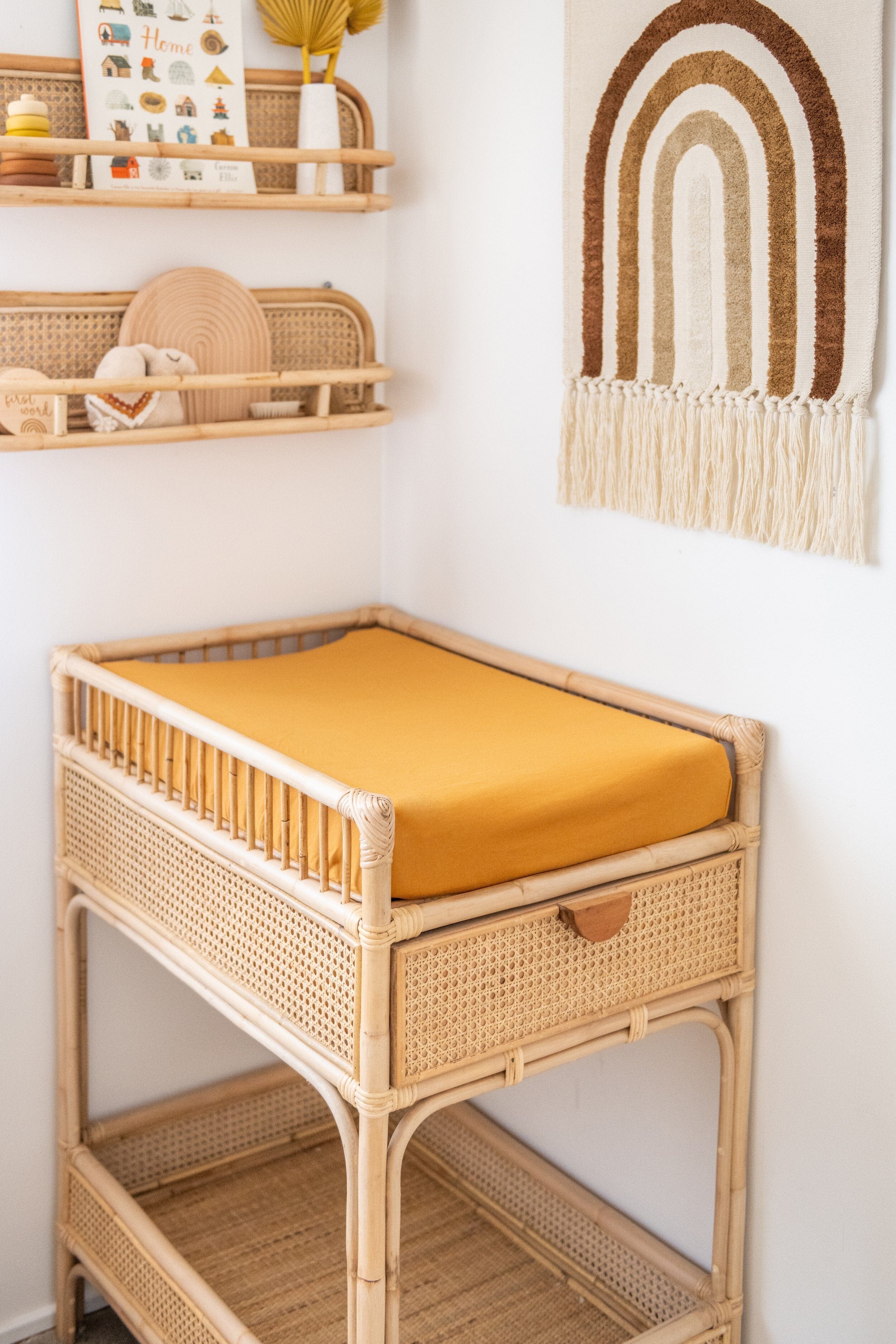 Organic Change Pad/Bassinet Sheet - OUTLET Sheets Kiin ® Amber 