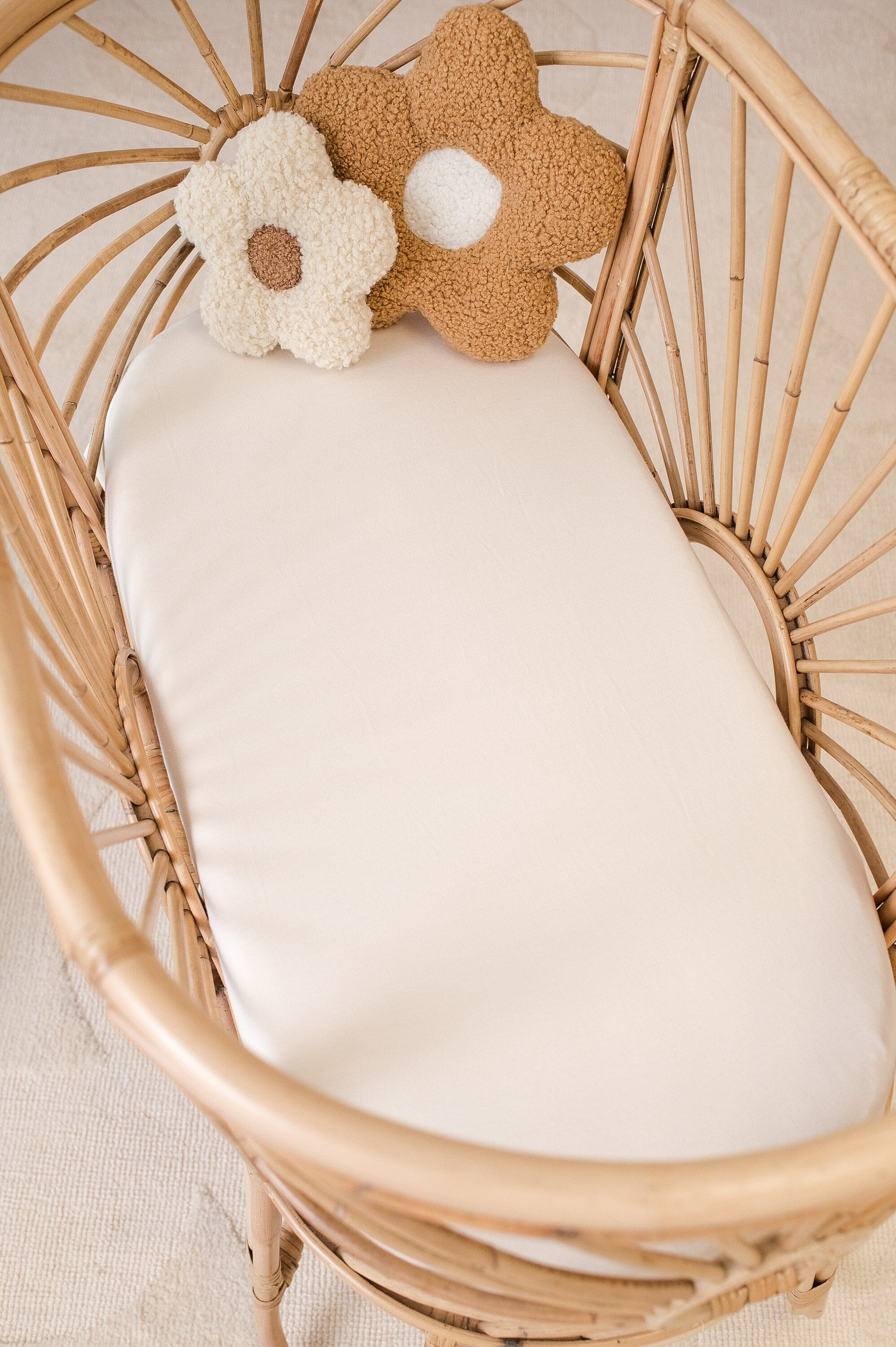 Organic Change Pad/Bassinet Sheet Sheets Kiin ® Ivory 