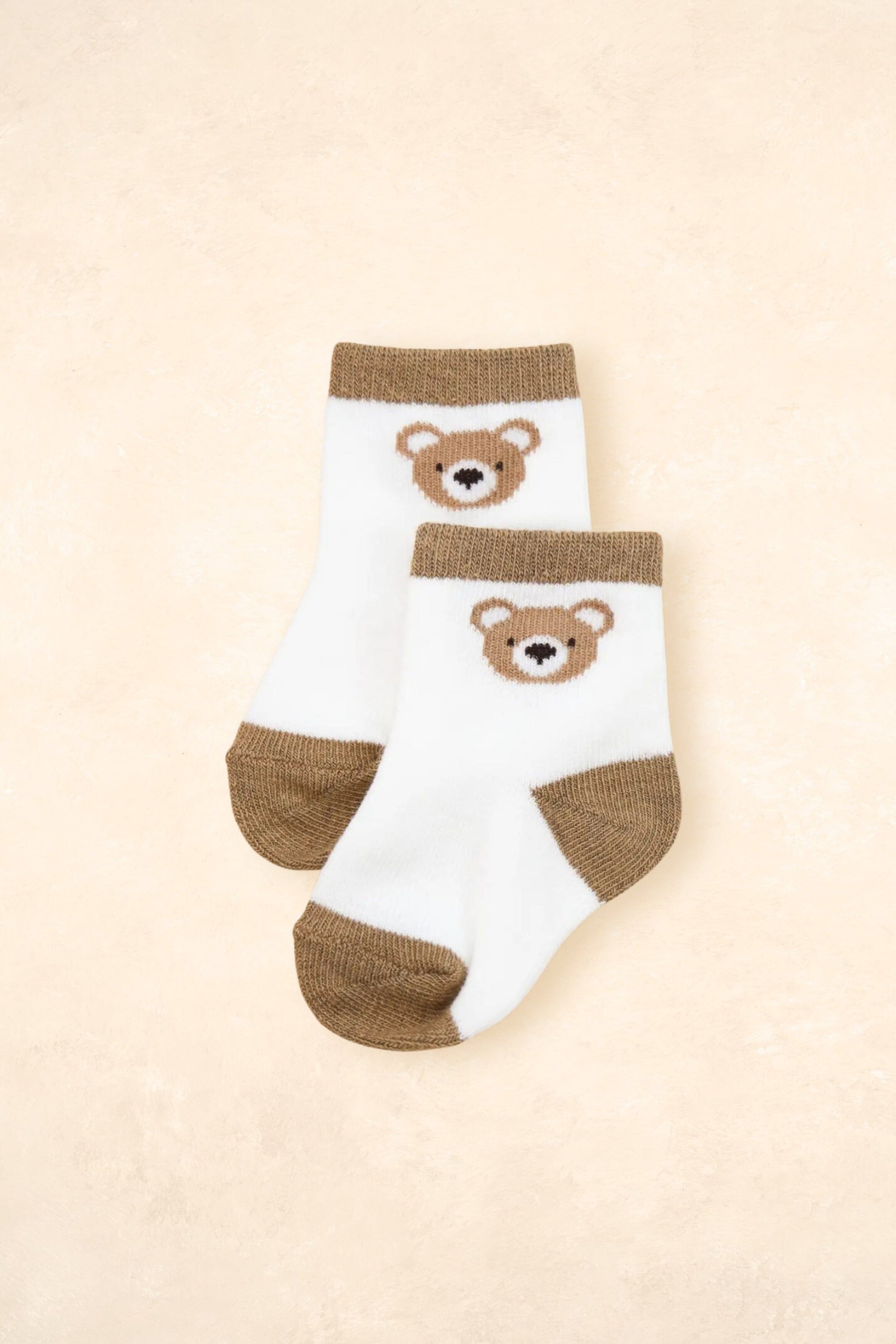 Organic Cotton Baby Socks Accessories Lūmmi In Colour Bear 