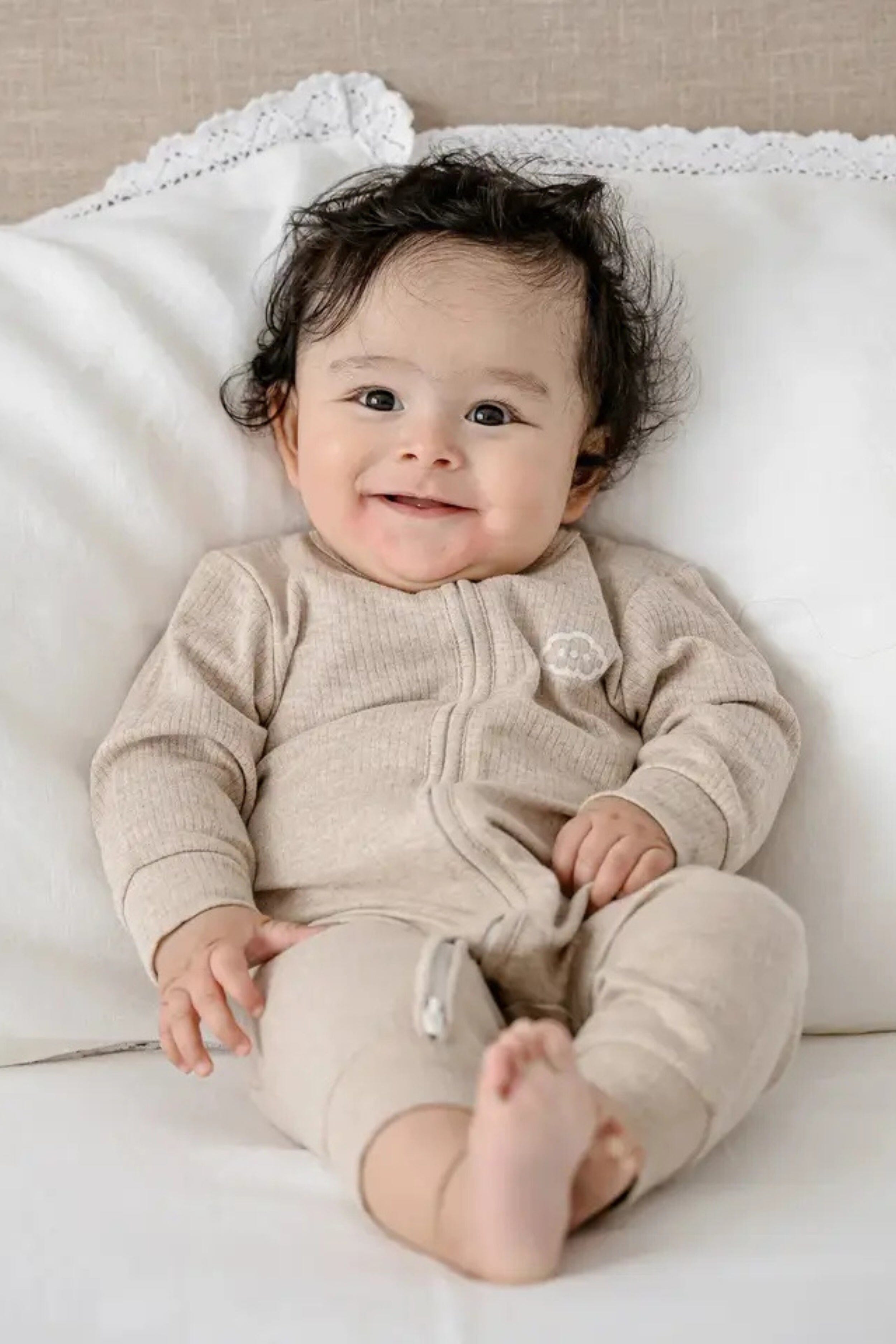 Organic Cotton Growsuit Clothing Lūmmi In Colour 