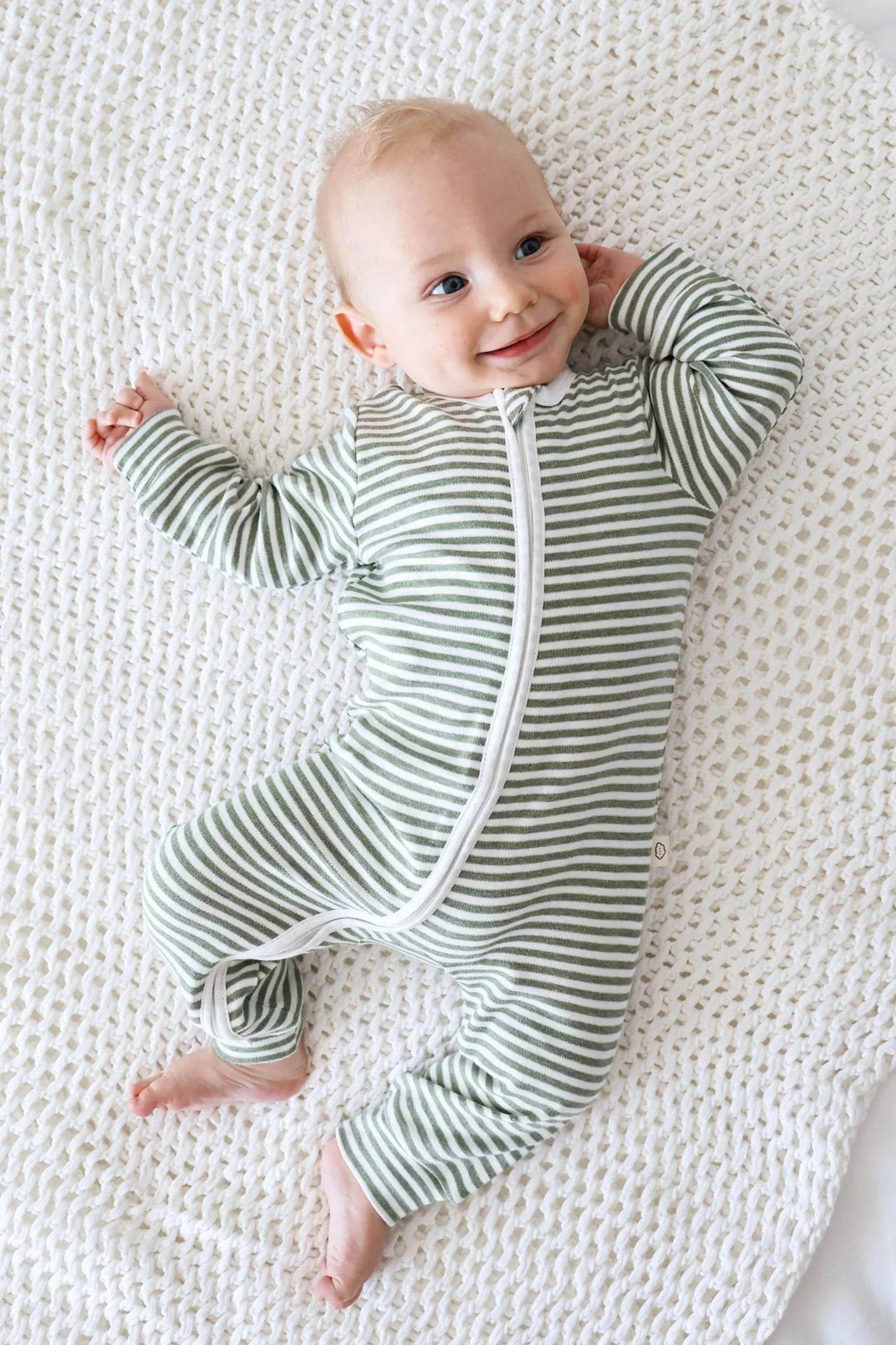 Organic Cotton Growsuit Clothing Lūmmi In Colour 