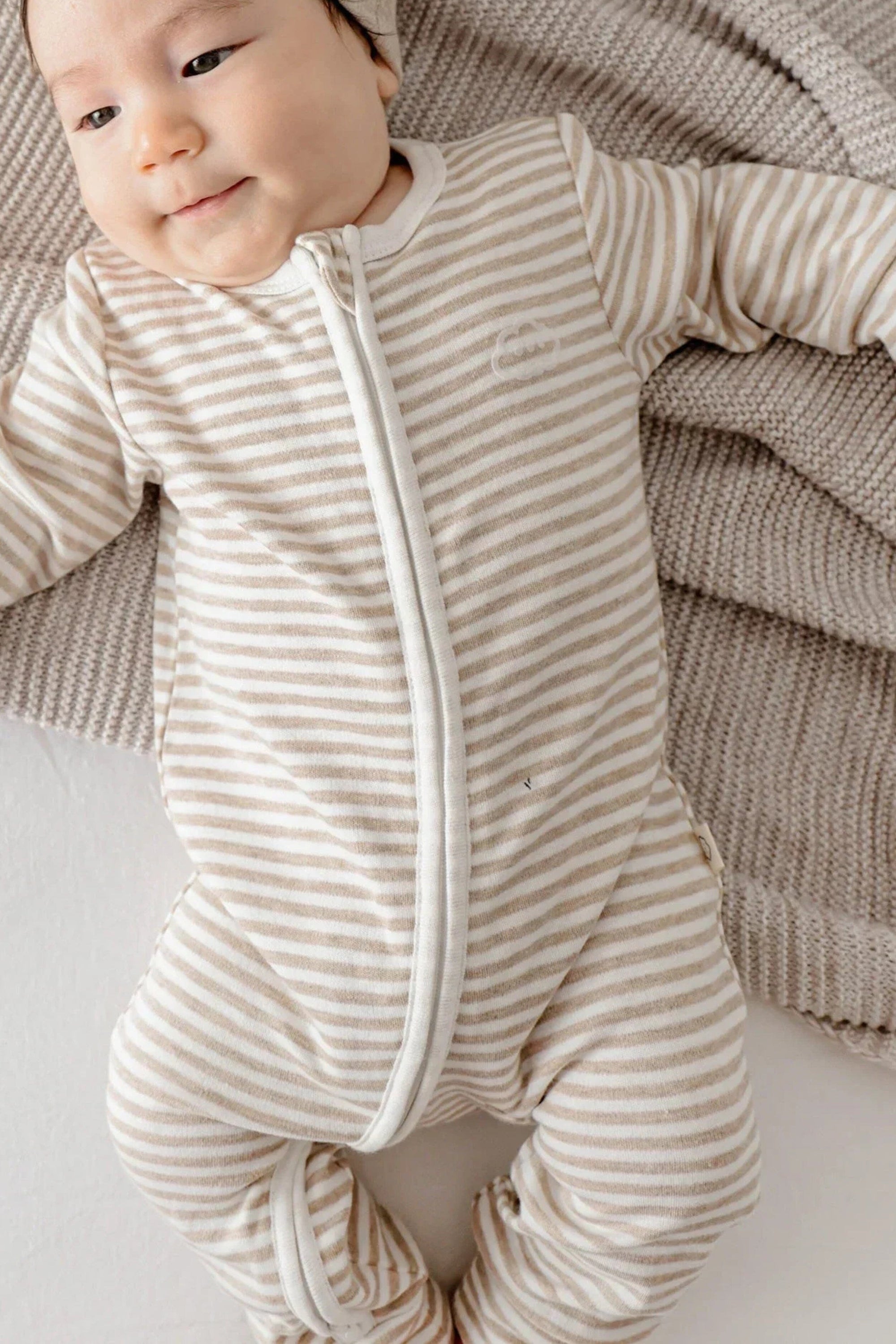 Organic Cotton Growsuit Clothing Lūmmi In Colour 