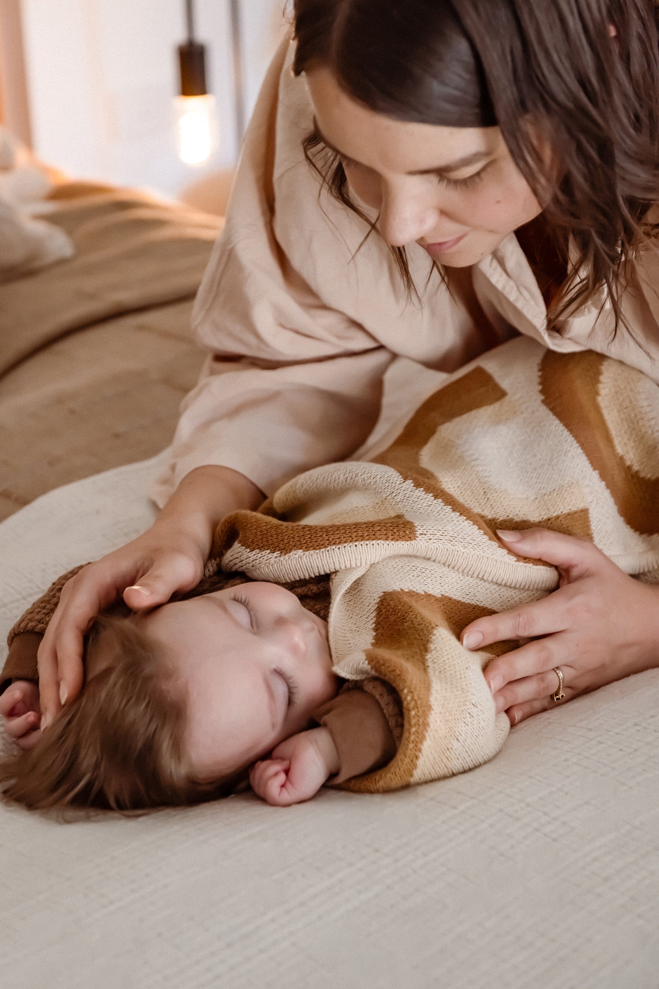 Organic Cotton Knitted Blanket Blankets Kiin ® 