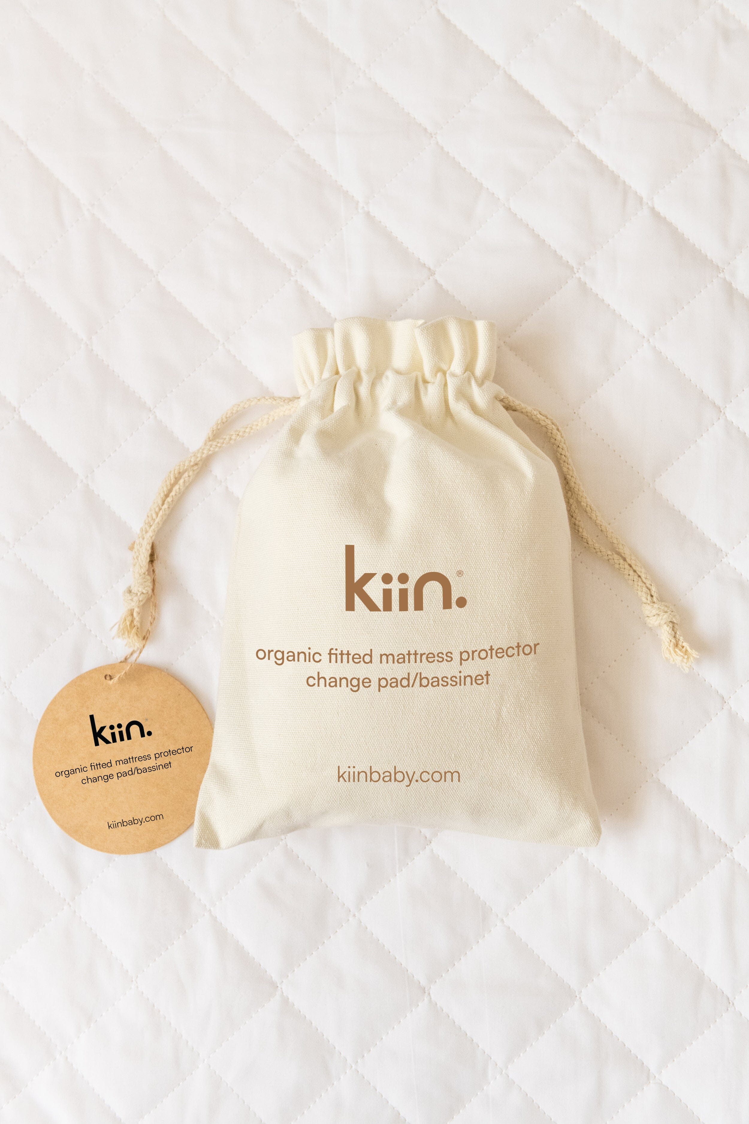 Organic Fitted Mattress Protector Mattress Protectors Kiin ® 