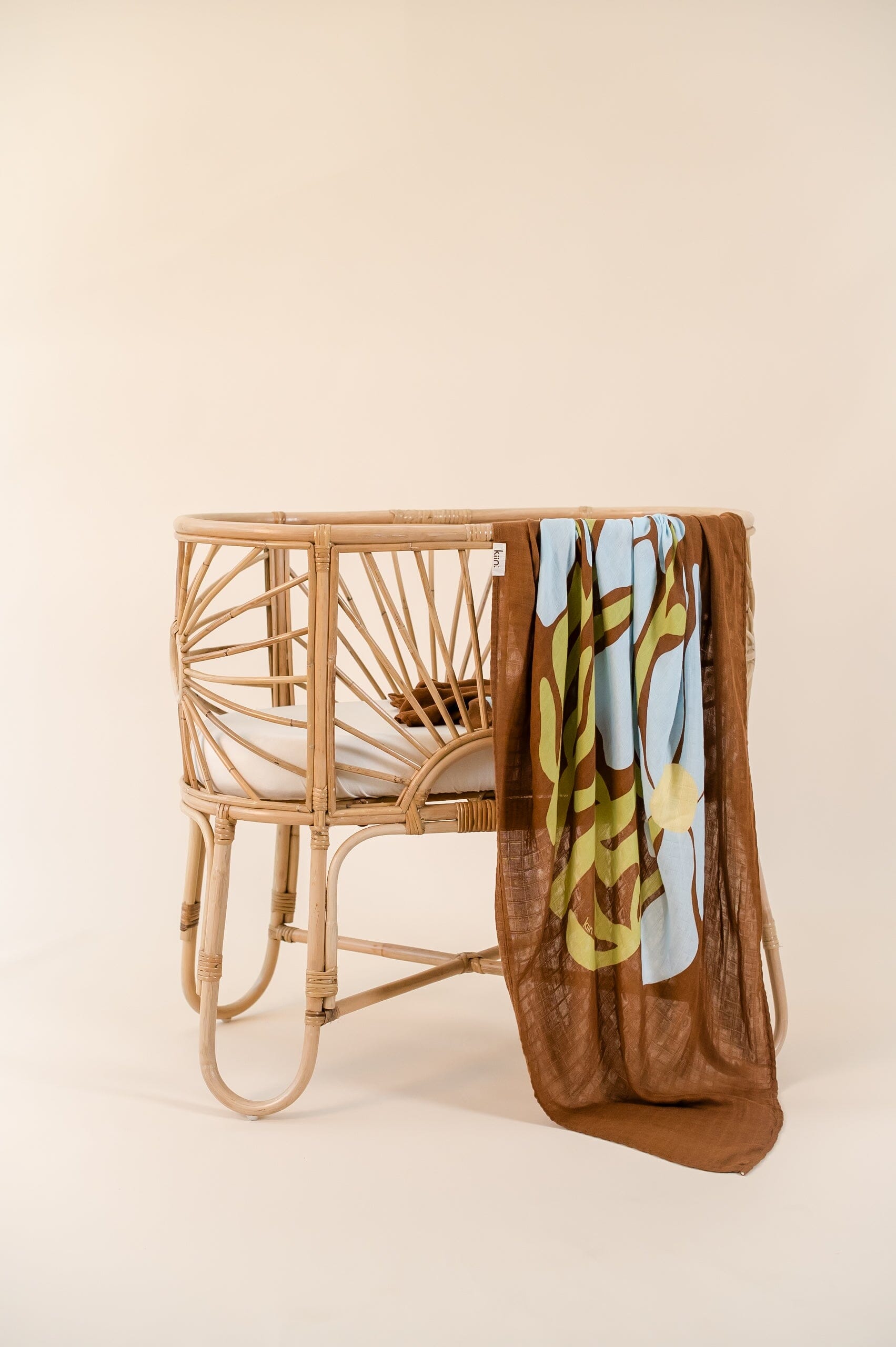 Organic Muslin Swaddle - Fleur (Limited Edition) Swaddles Kiin ® 