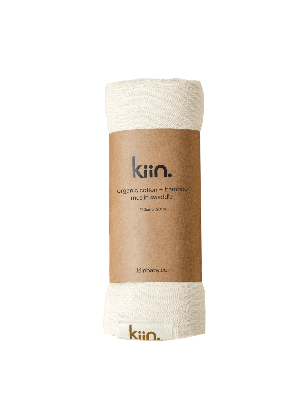 Organic Muslin Swaddle - Ivory Swaddles Kiin ® 