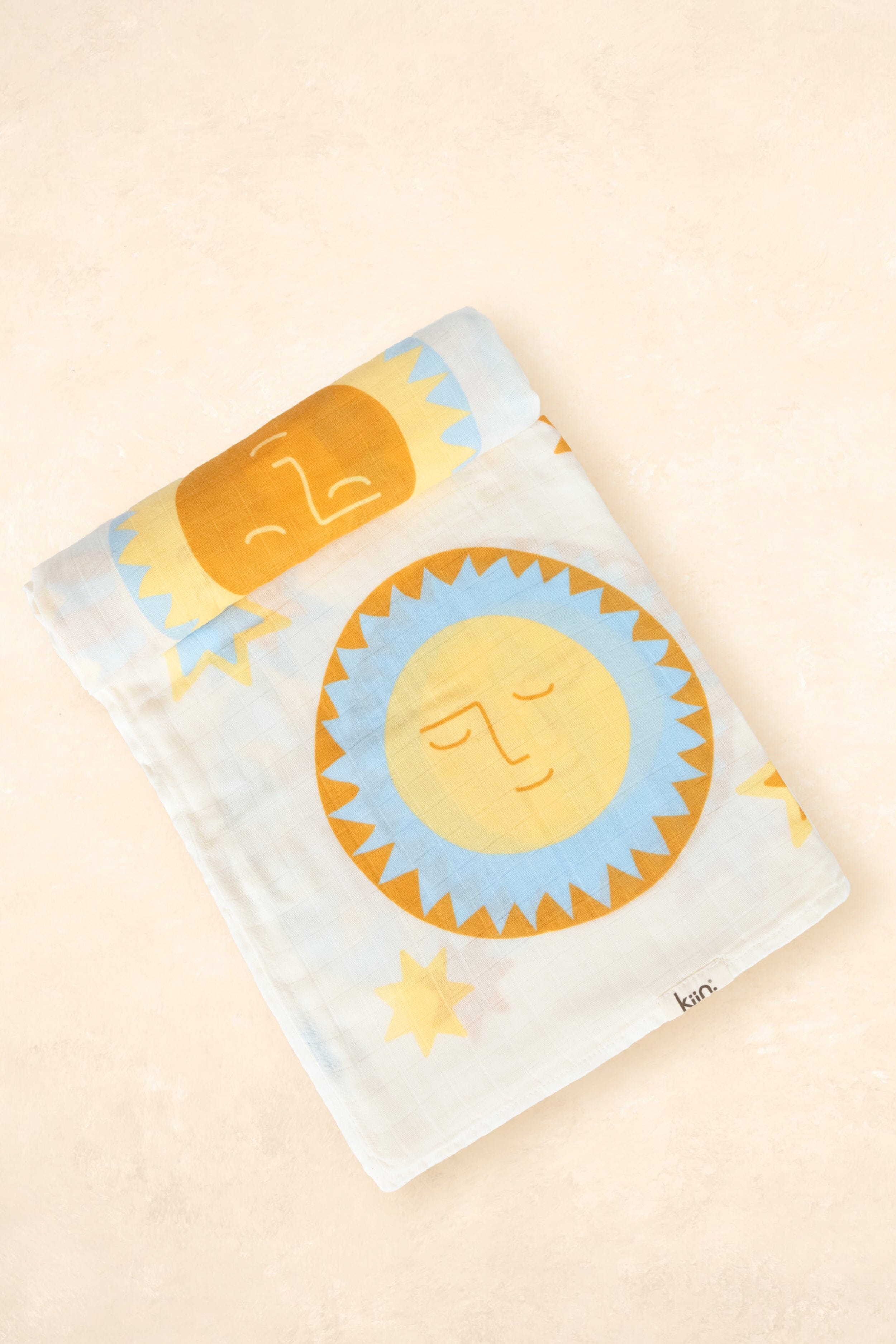 Organic Muslin Swaddle - Limited Edition Swaddles Kiin ® Sunny Day 