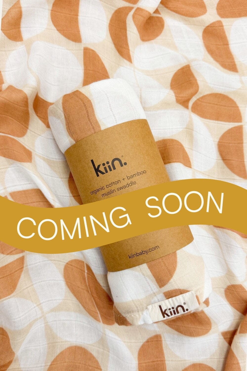Organic Muslin Swaddle - Pebble (Limited Edition) Swaddles Kiin ® 