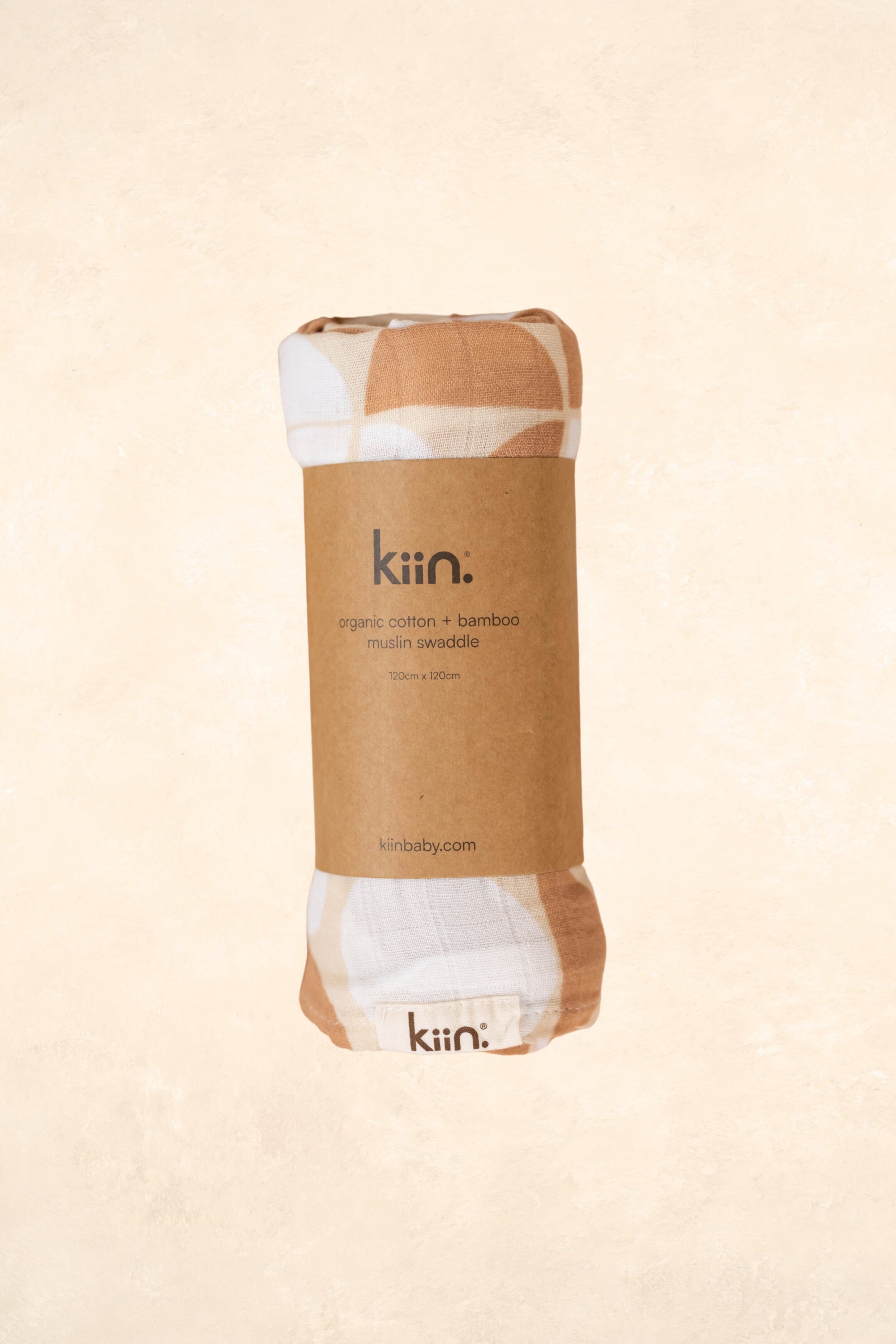 Organic Muslin Swaddle - Pebble (Limited Edition) Swaddles Kiin ® 