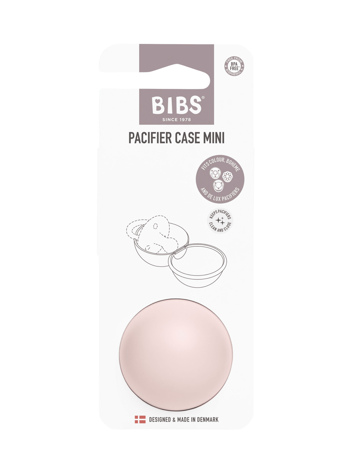 Pacifier Mini Case - Petal Dummies + Teethers BIBS 