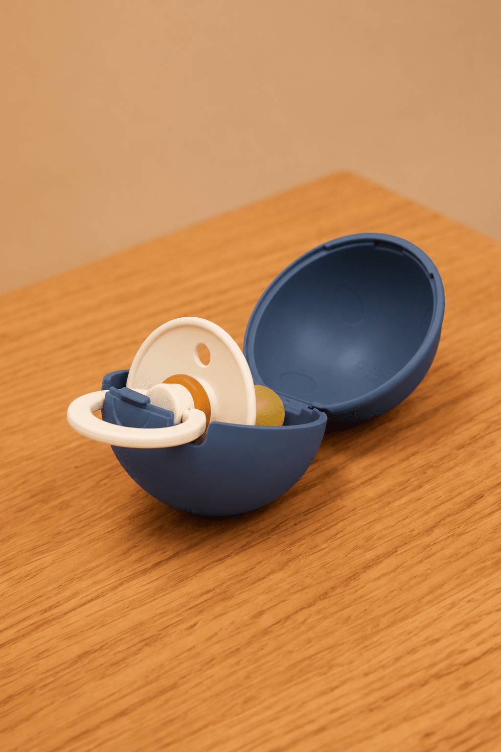 Pacifier Mini Case - Steel Blue Dummies + Teethers BIBS 