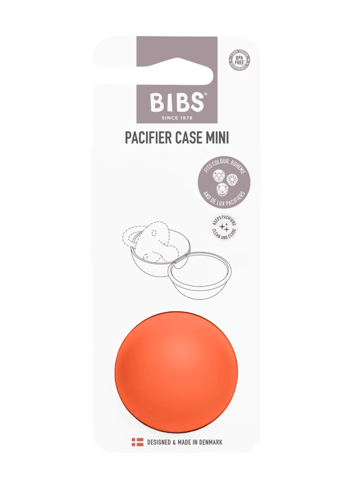 Pacifier Mini Case - Tango Dummies + Teethers BIBS 