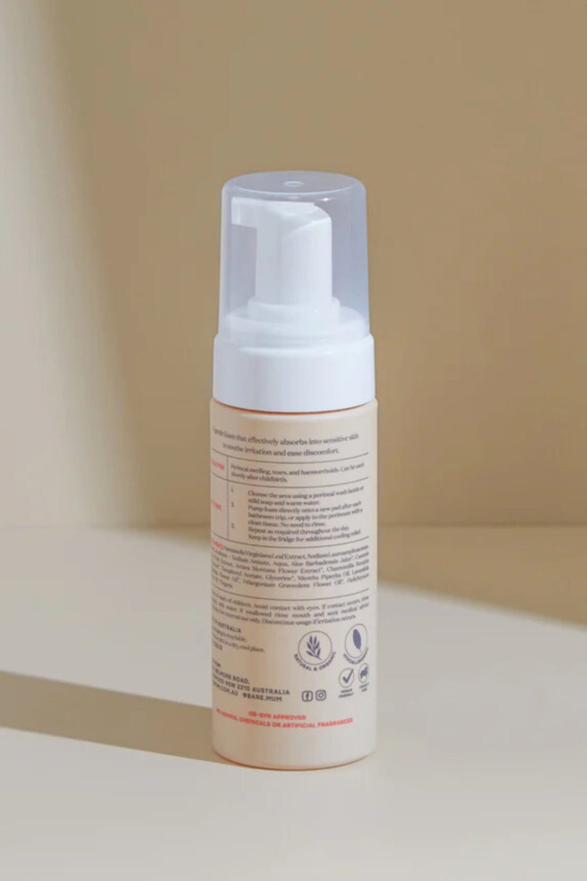 Perineal Foam Postpartum Care Bare—Mum® 