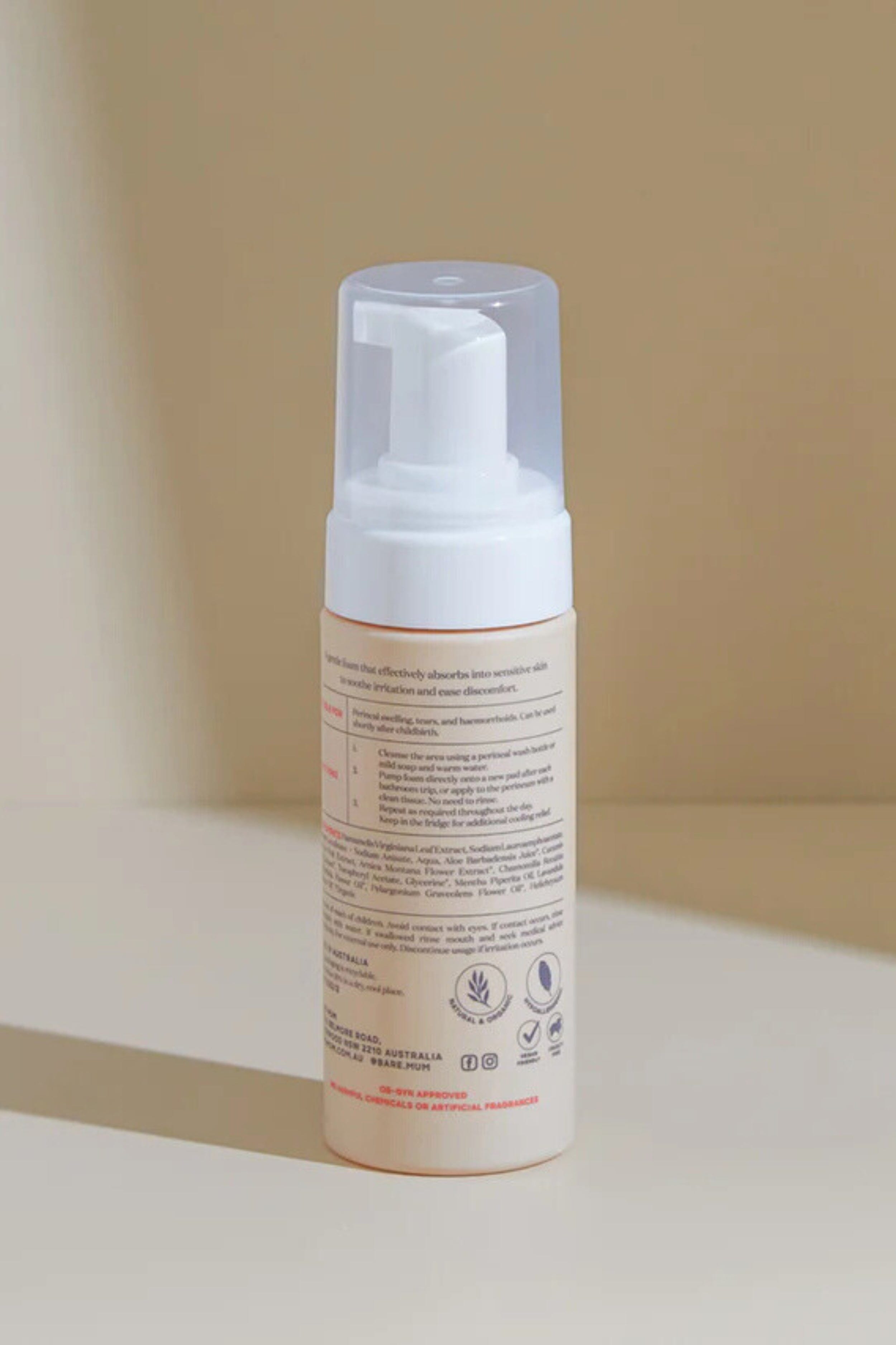 Perineal Foam Postpartum Care Bare—Mum® 