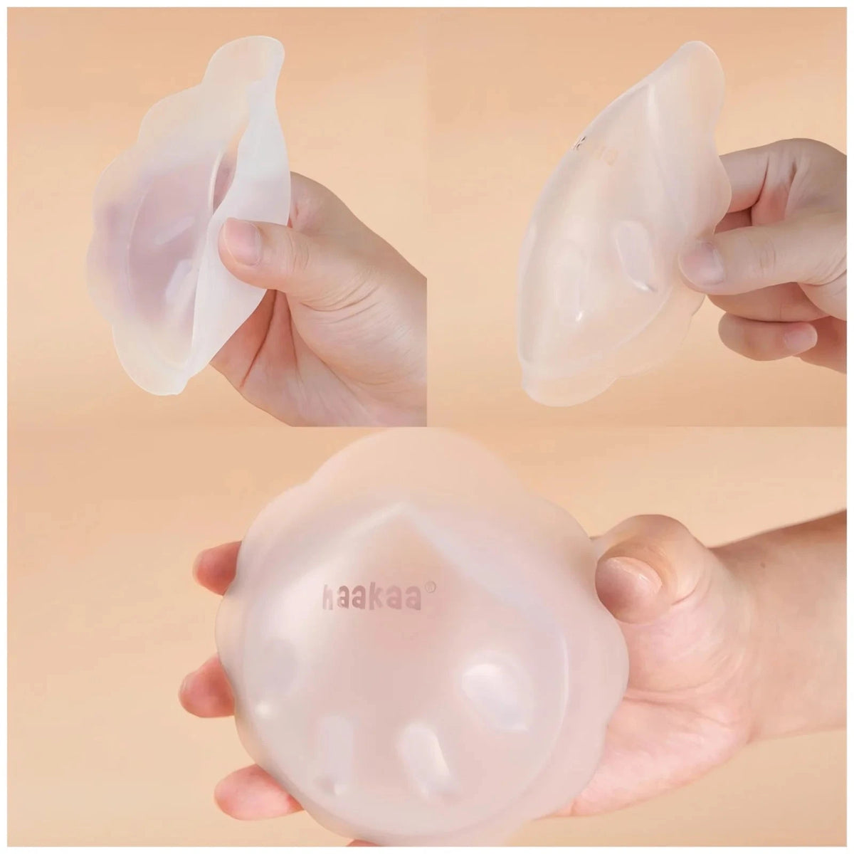 Petal Soft Silicone Milk Collector - 30ml Bottle Feeding Haaka 