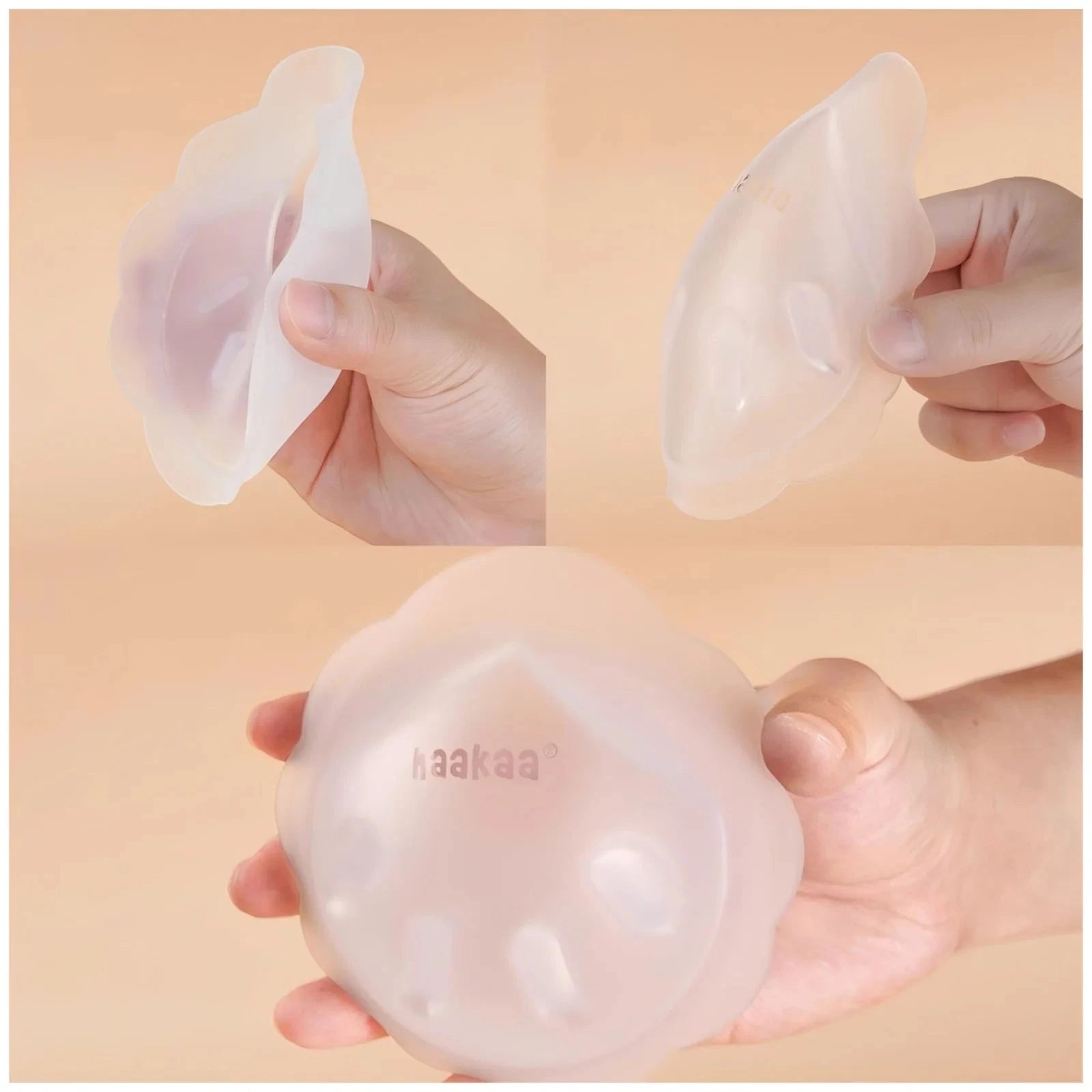 Petal Soft Silicone Milk Collector - 30ml Bottle Feeding Haaka 