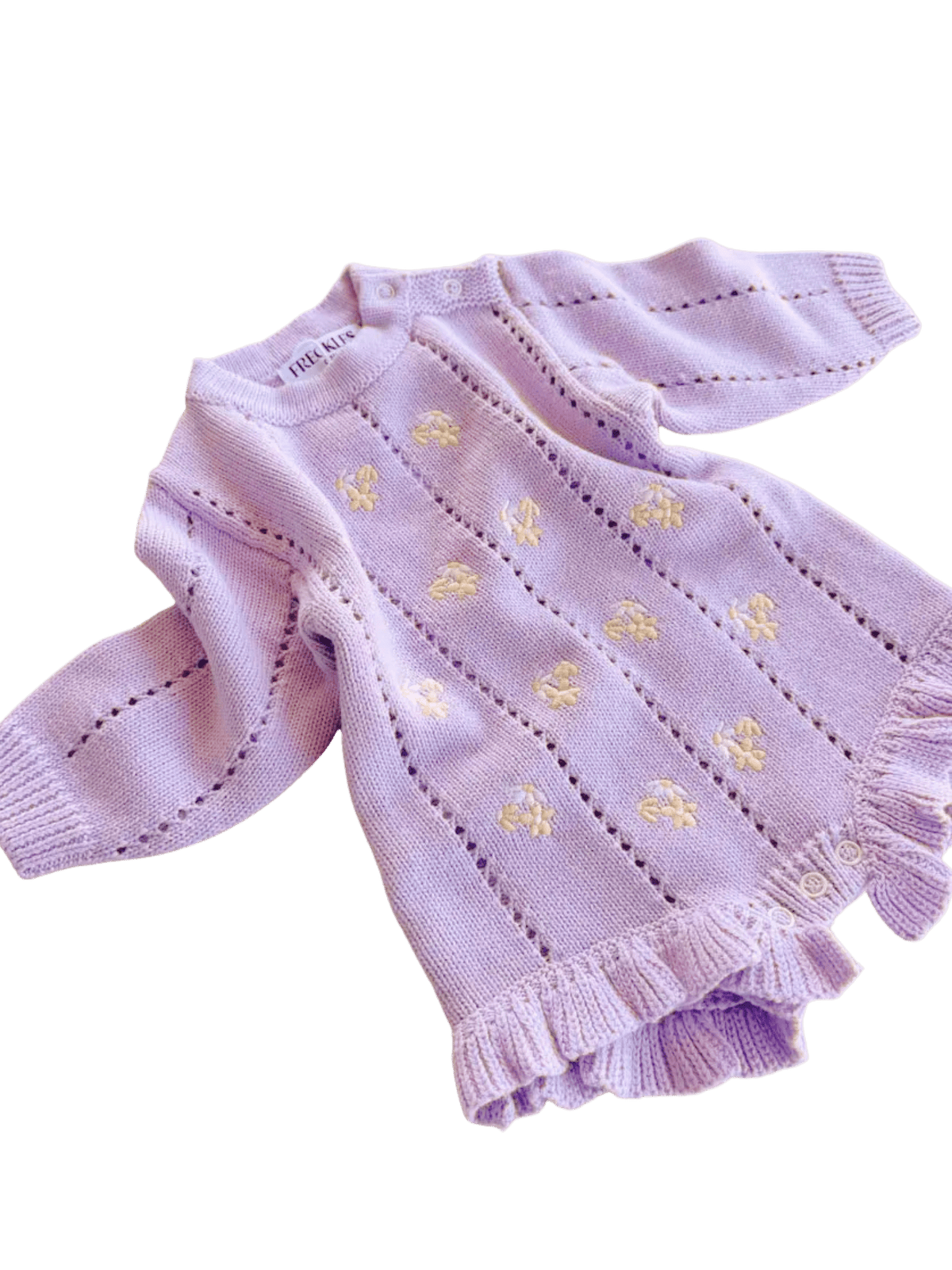 Pointelle Romper - Aster Clothing FRECKLES the label 