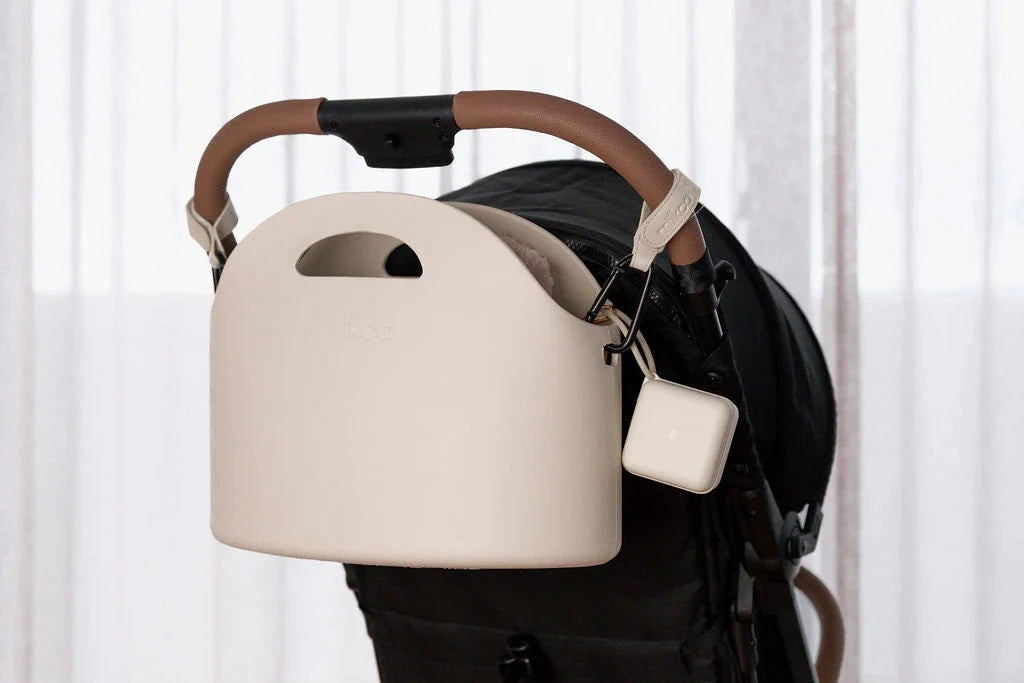 Pram Travel Hooks Nappies + Nappy Bags Milk Co 