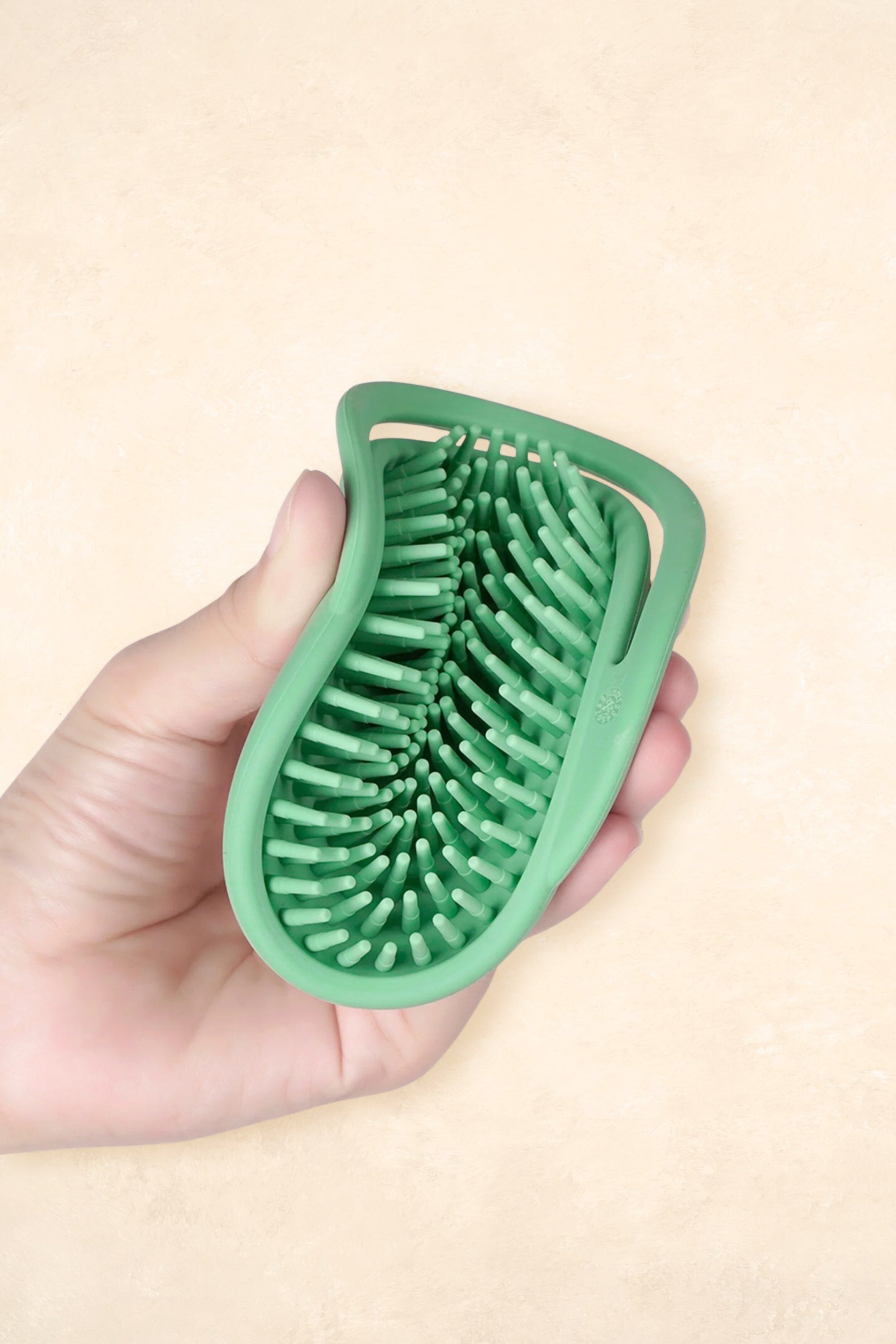 Rainbow Silicone Shampoo Brush Bath Time Accessories Haaka 