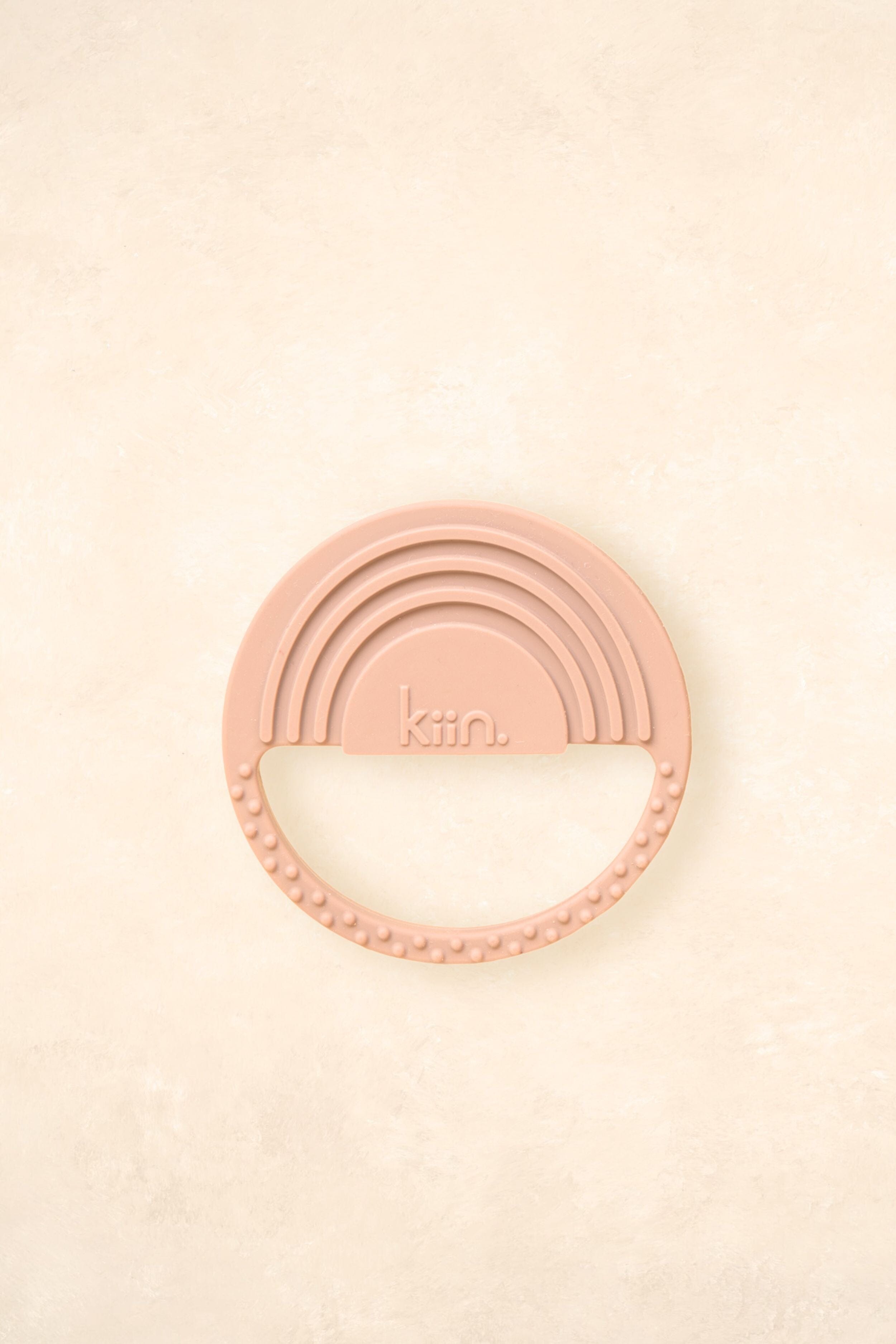 Rainbow Silicone Teether Dummies + Teethers Kiin ® Blossom 