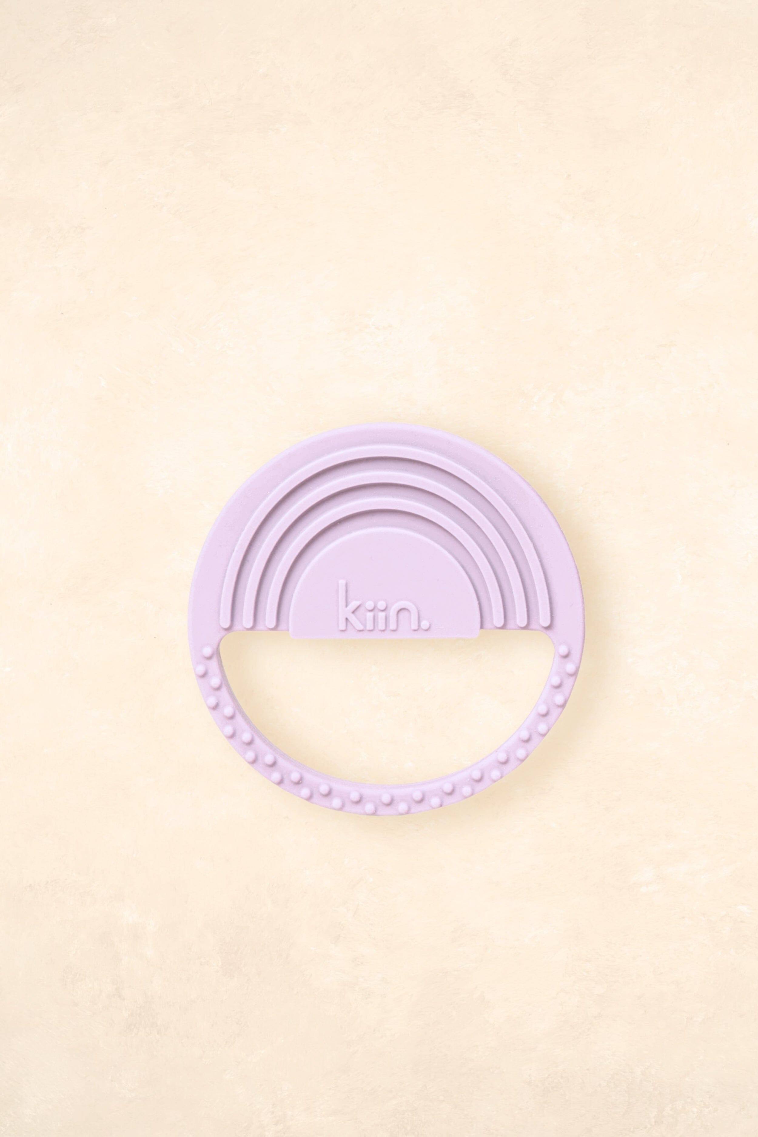 Rainbow Silicone Teether Dummies + Teethers Kiin ® Lilac 