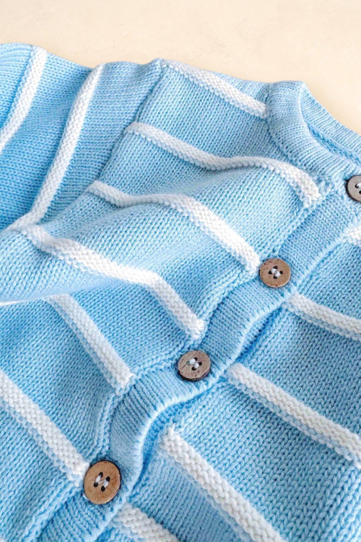 Raised Stripe Full Romper Clothing FRECKLES the label 