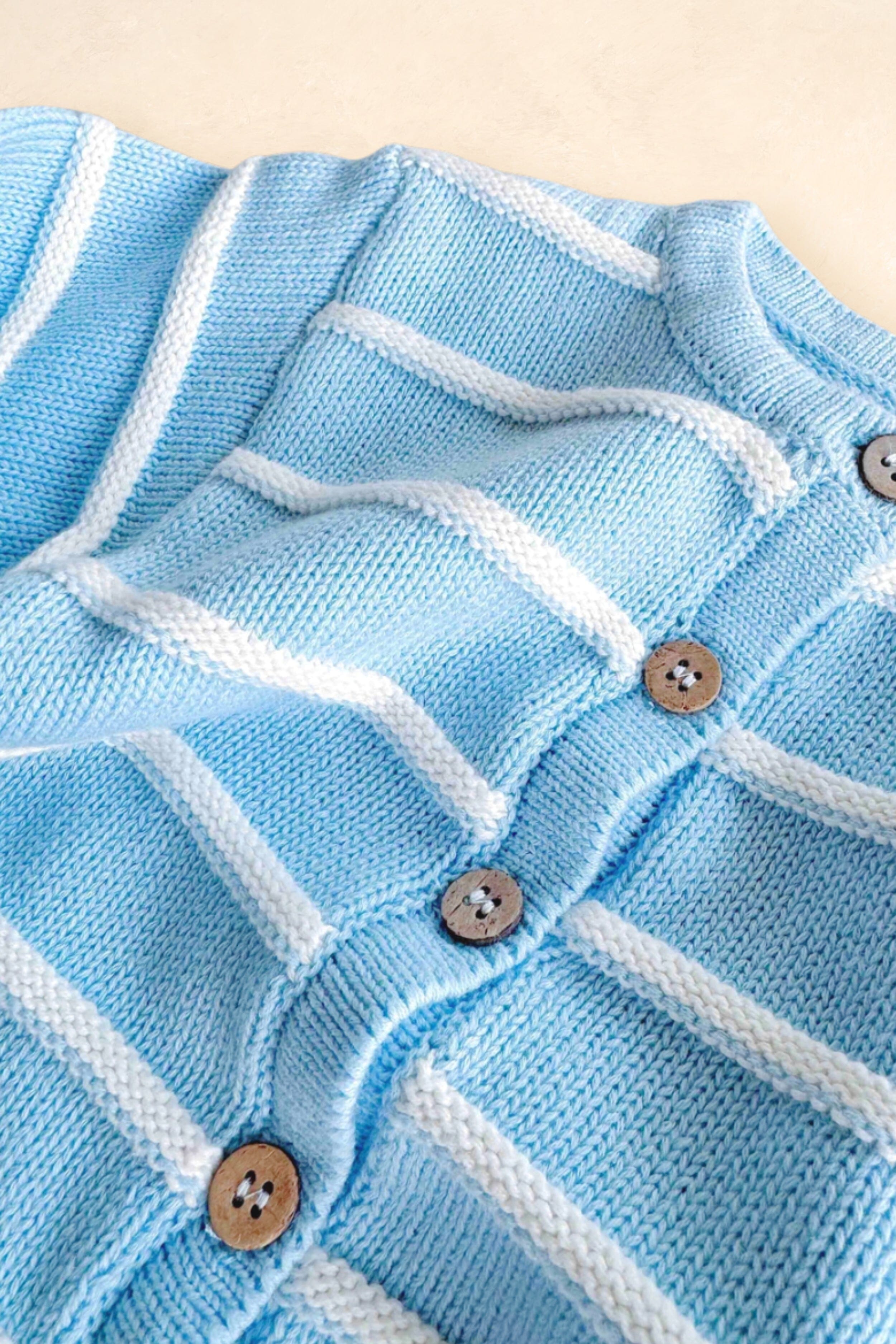 Raised Stripe Full Romper Clothing FRECKLES the label 
