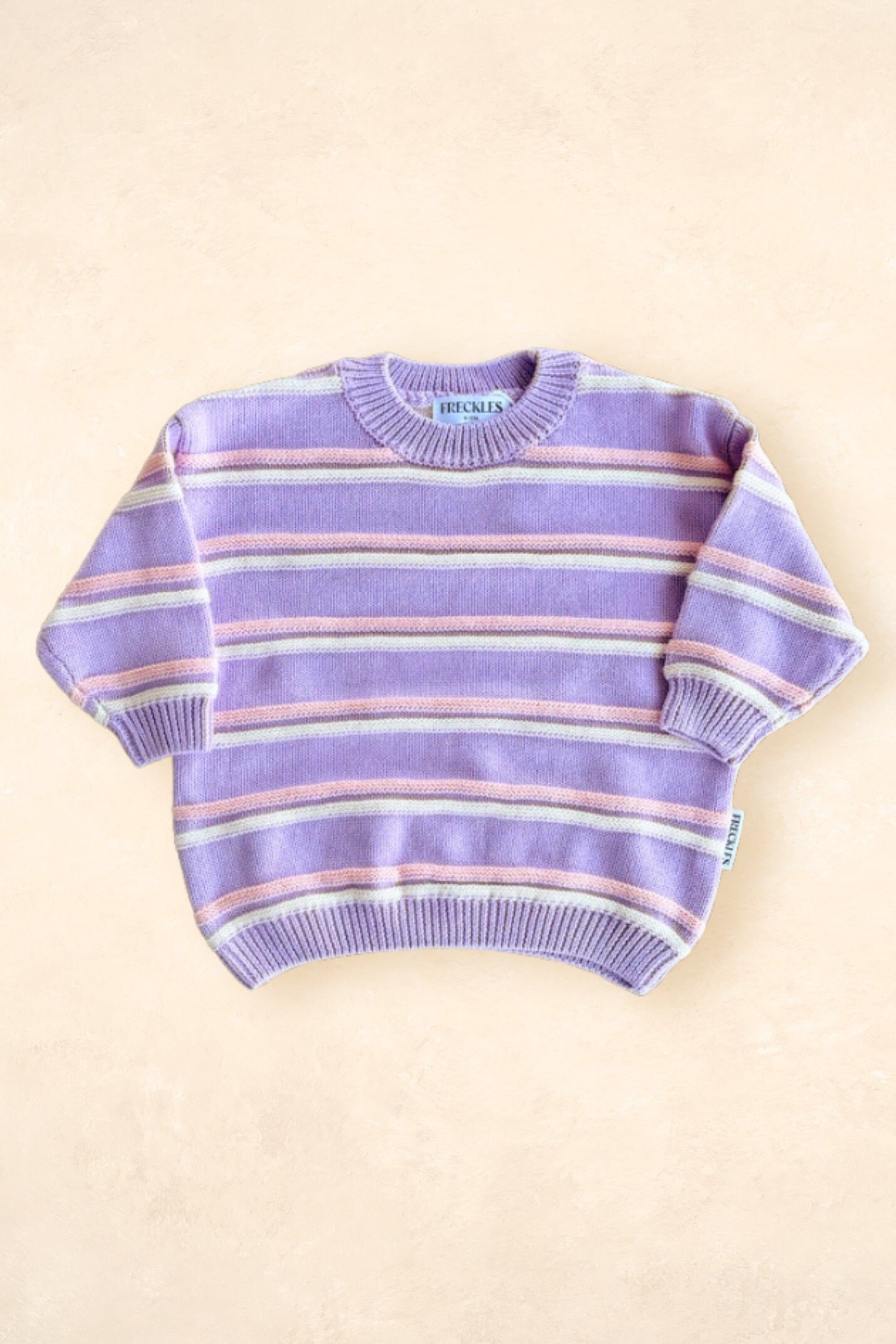 Raised Stripe Knit Jumper - Aster Clothing FRECKLES the label 