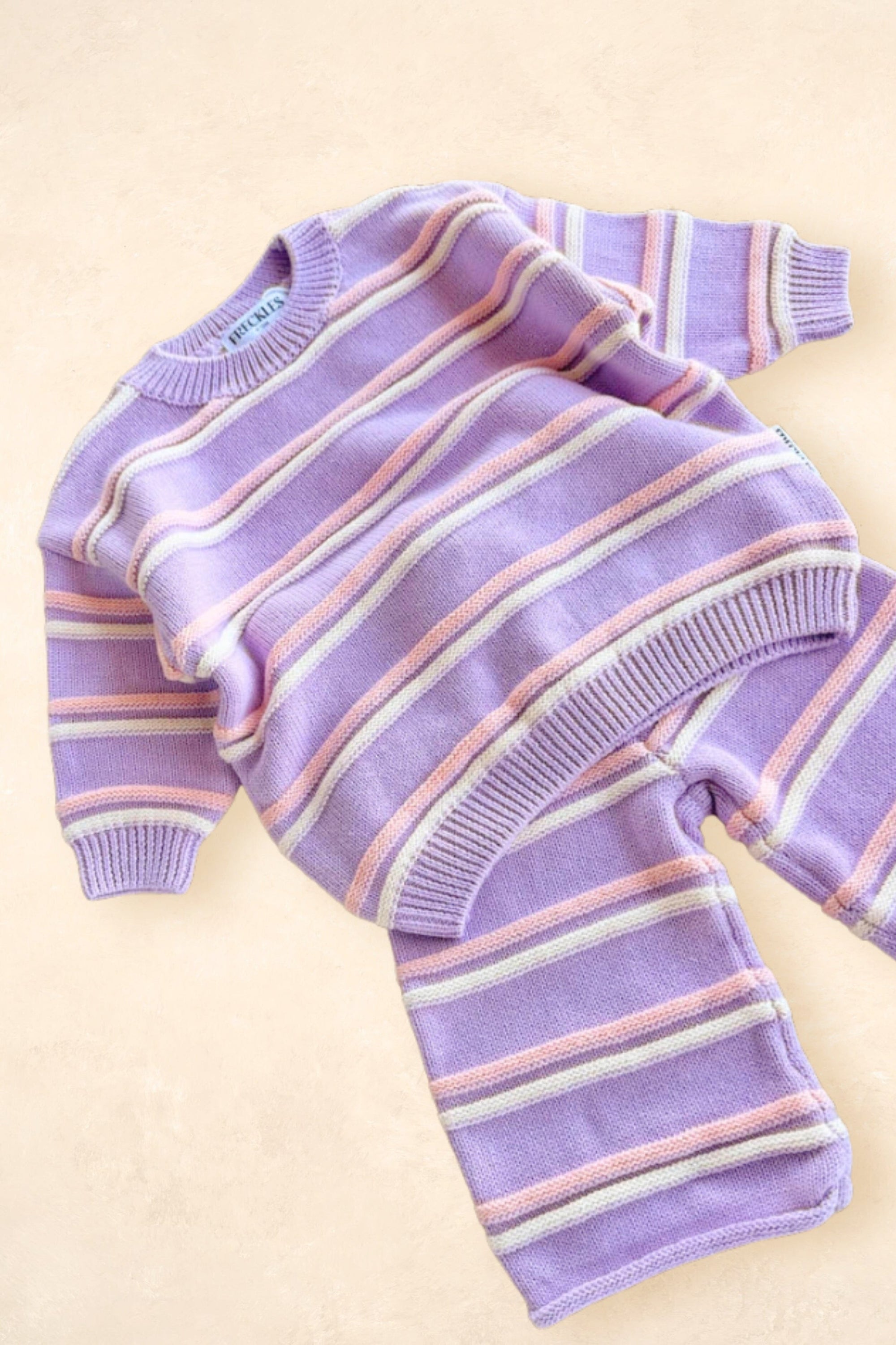 Raised Stripe Knit Jumper - Aster Clothing FRECKLES the label 