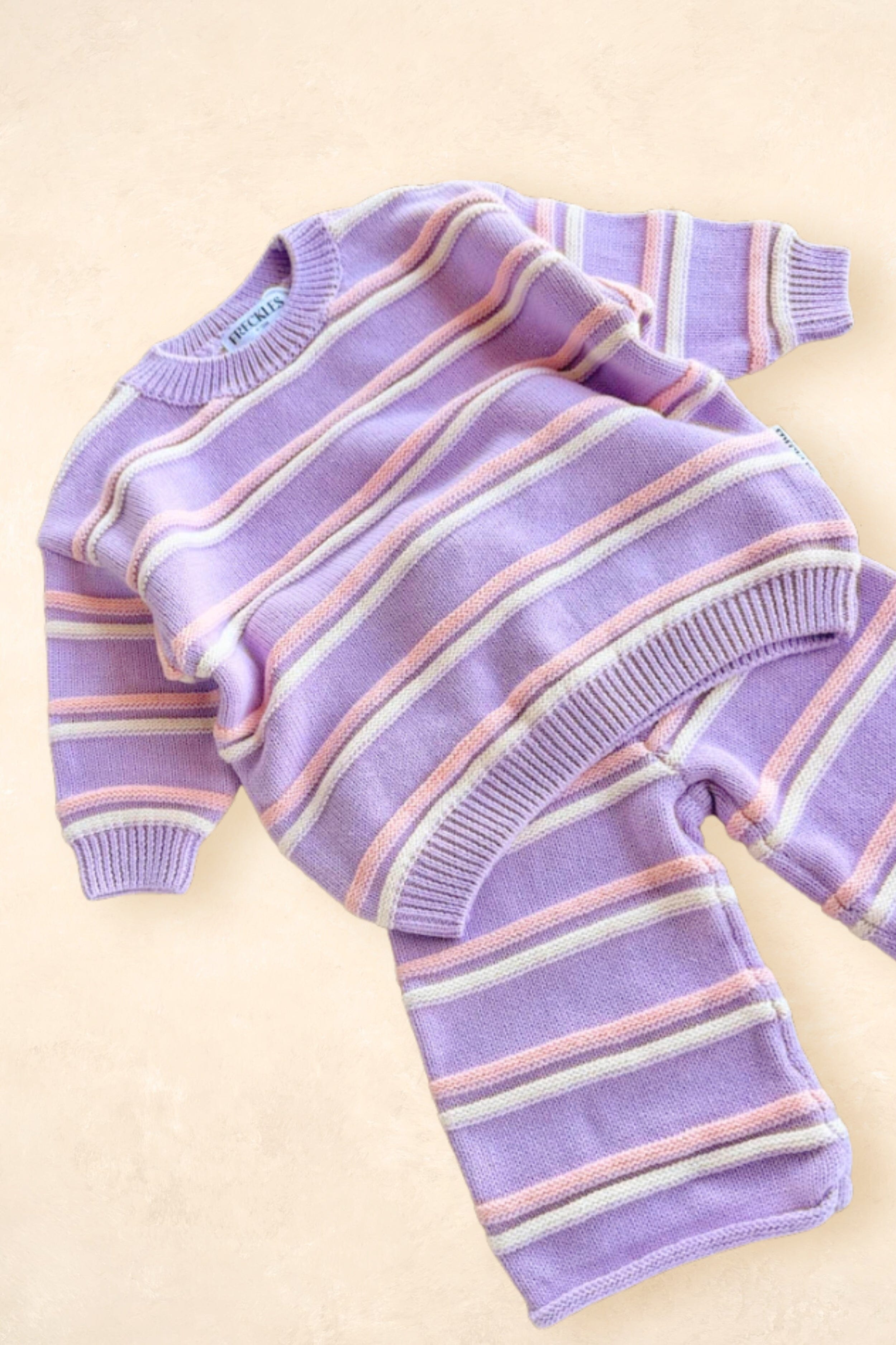 Raised Stripe Knit Jumper - Aster Clothing FRECKLES the label 