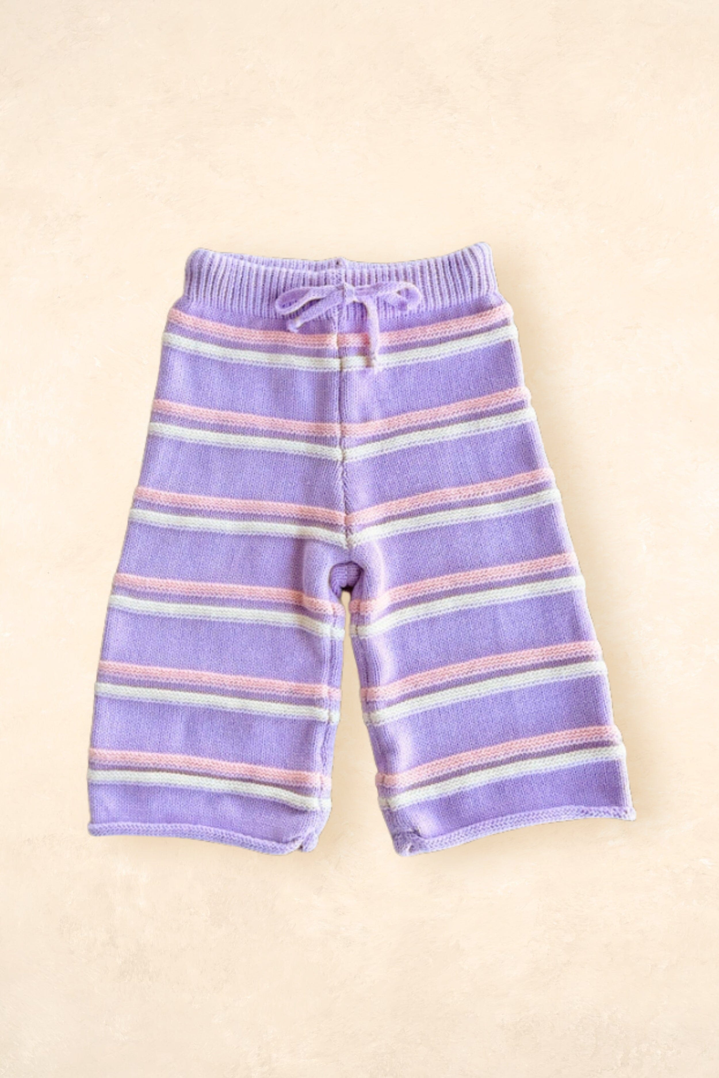 Raised Stripe Knit Pants - Aster Clothing FRECKLES the label 